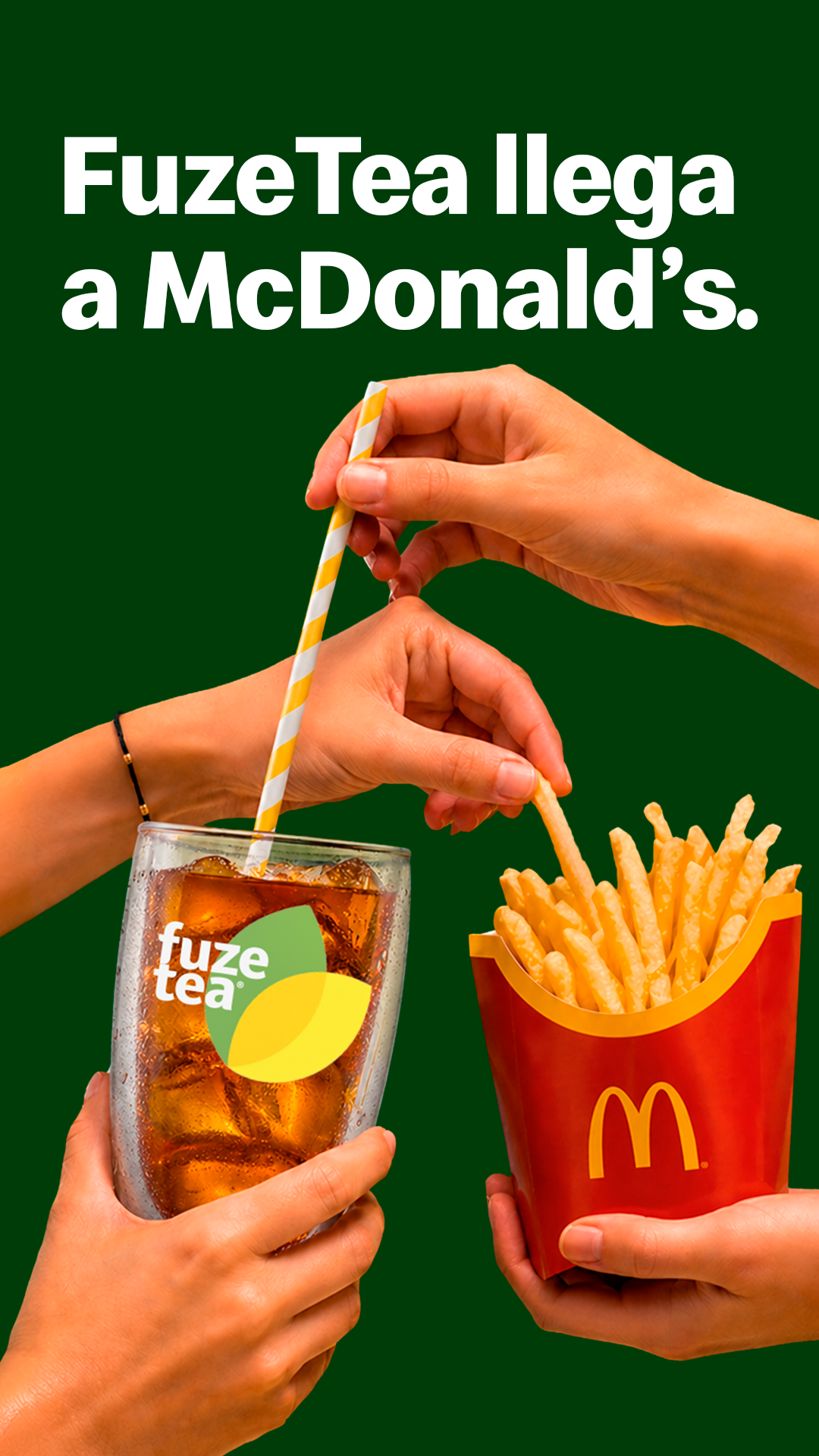 Fuze Tea Europe Facebook ad