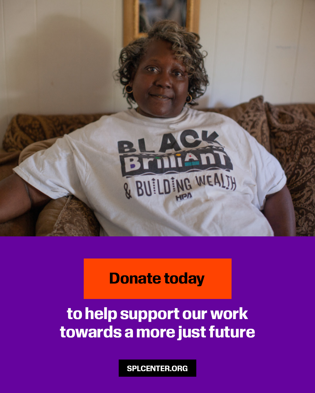 Southern Poverty Law Center Facebook ad: Donate to the SPLC