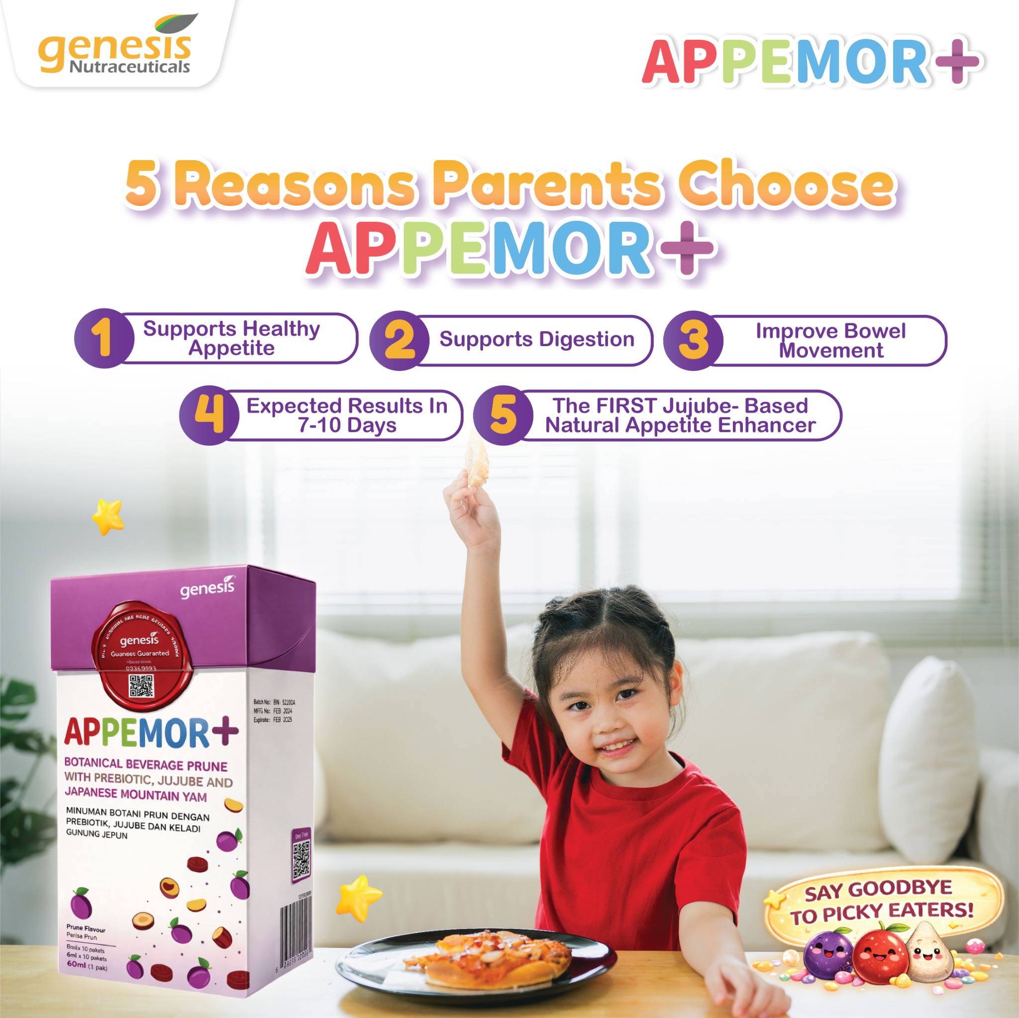 Appemor+ by Genesis Nutraceuticals Facebook ad