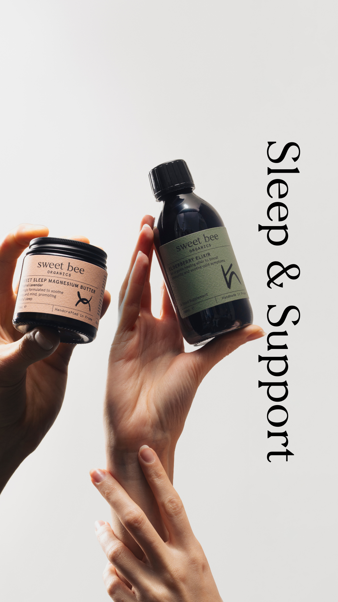 Sweet Bee Organics Facebook ad