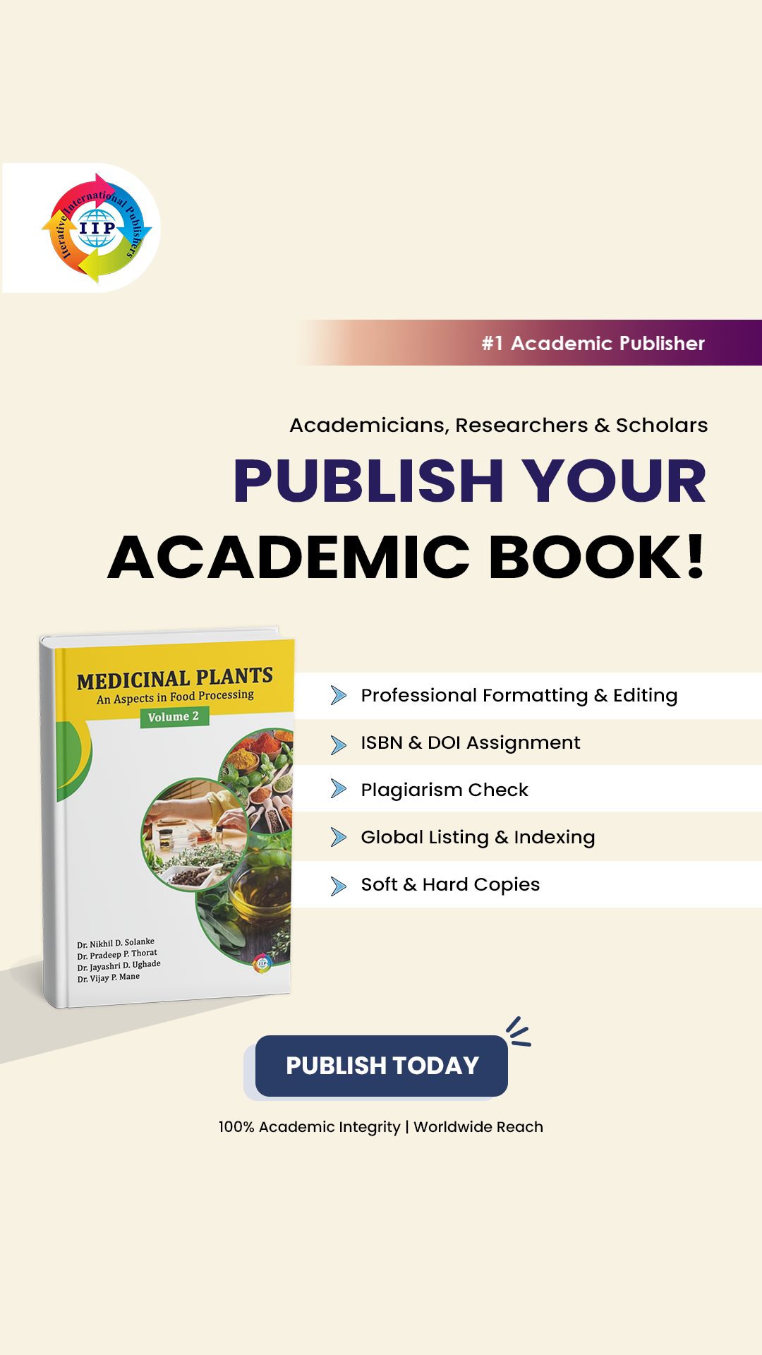 Iterative International Publishers IIP Facebook ad