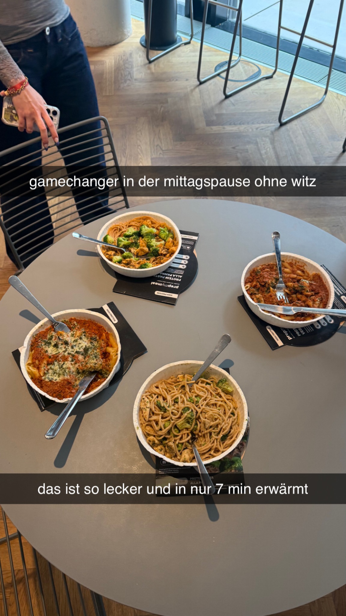 prepmymeal Facebook ad: Leckere Gerichte direkt zu dir geliefert