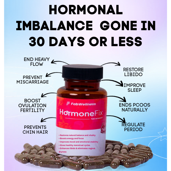 Hormonefix Facebook ad: Balance Your Hormones Naturally