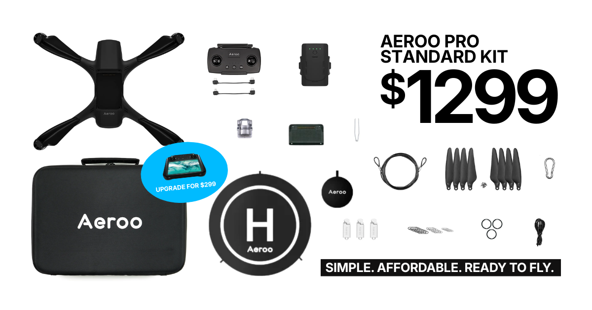 Aeroo Drones Facebook ad from Aug 6, 2026