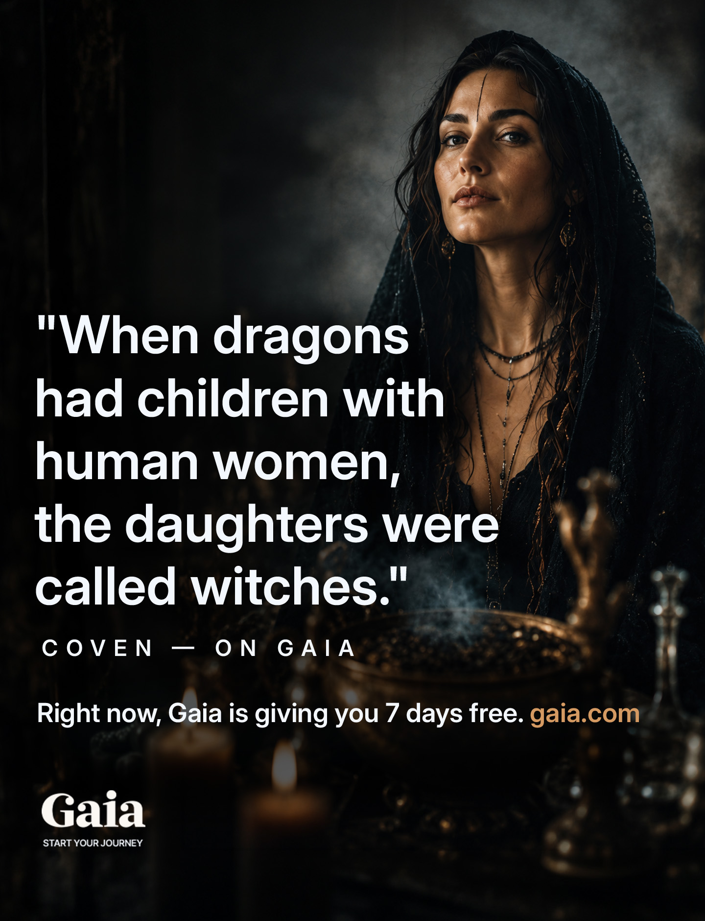 Gaia Facebook ad