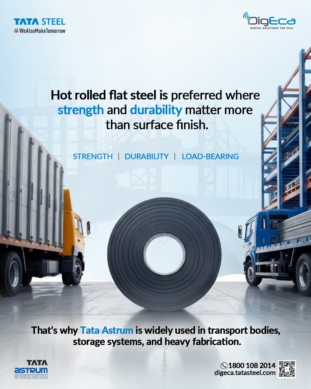 Tata Steel DigECA Facebook ad