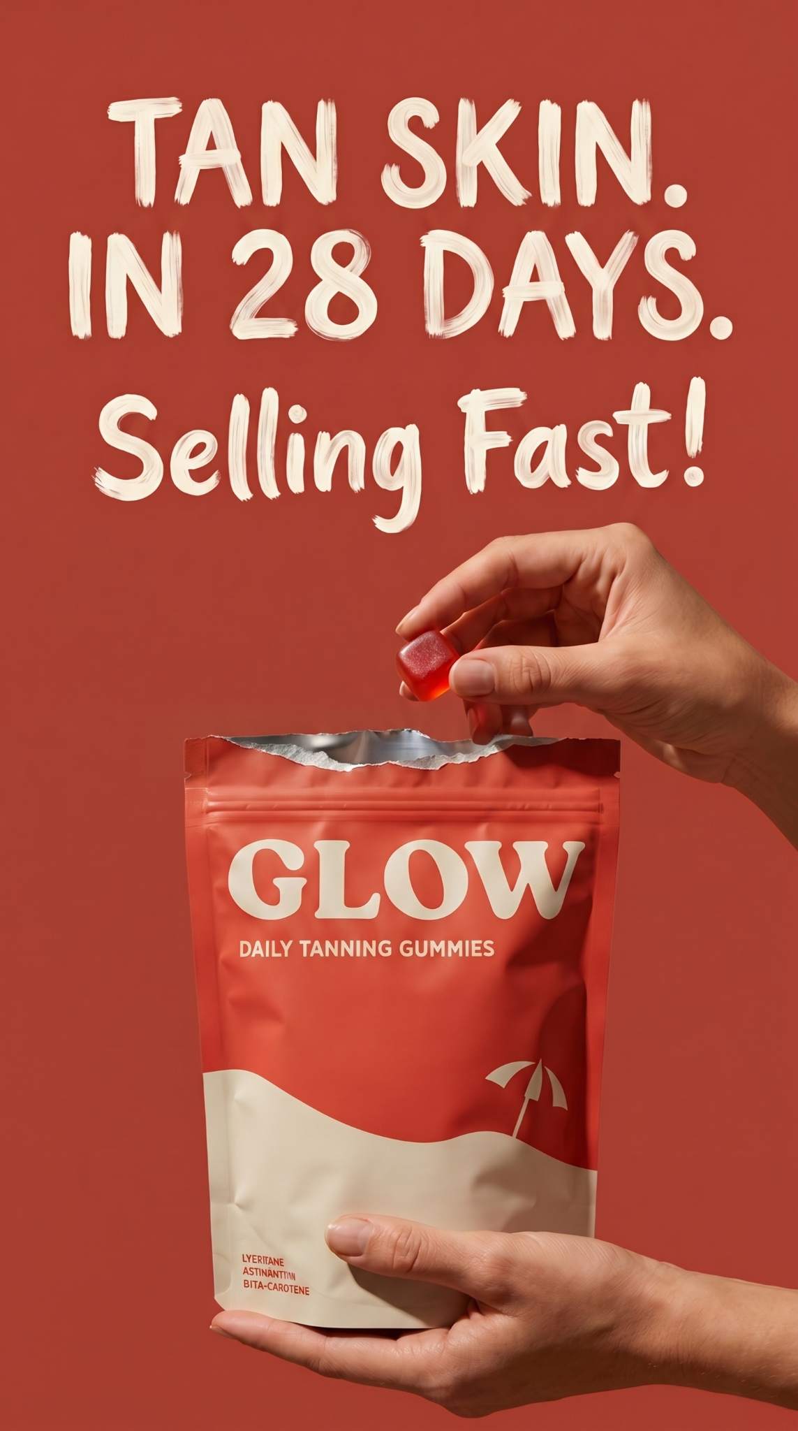 Glow Gummies Facebook ad