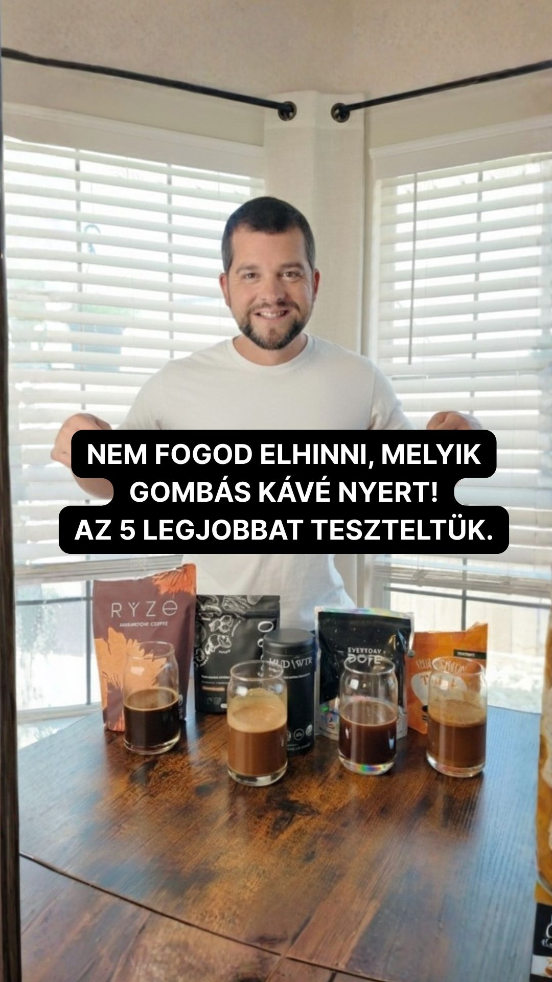 Lena Hoffmann Facebook ad: 5 gombakávét teszteltem fókuszra és energiára