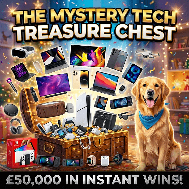 TopDog Prizes Facebook ad