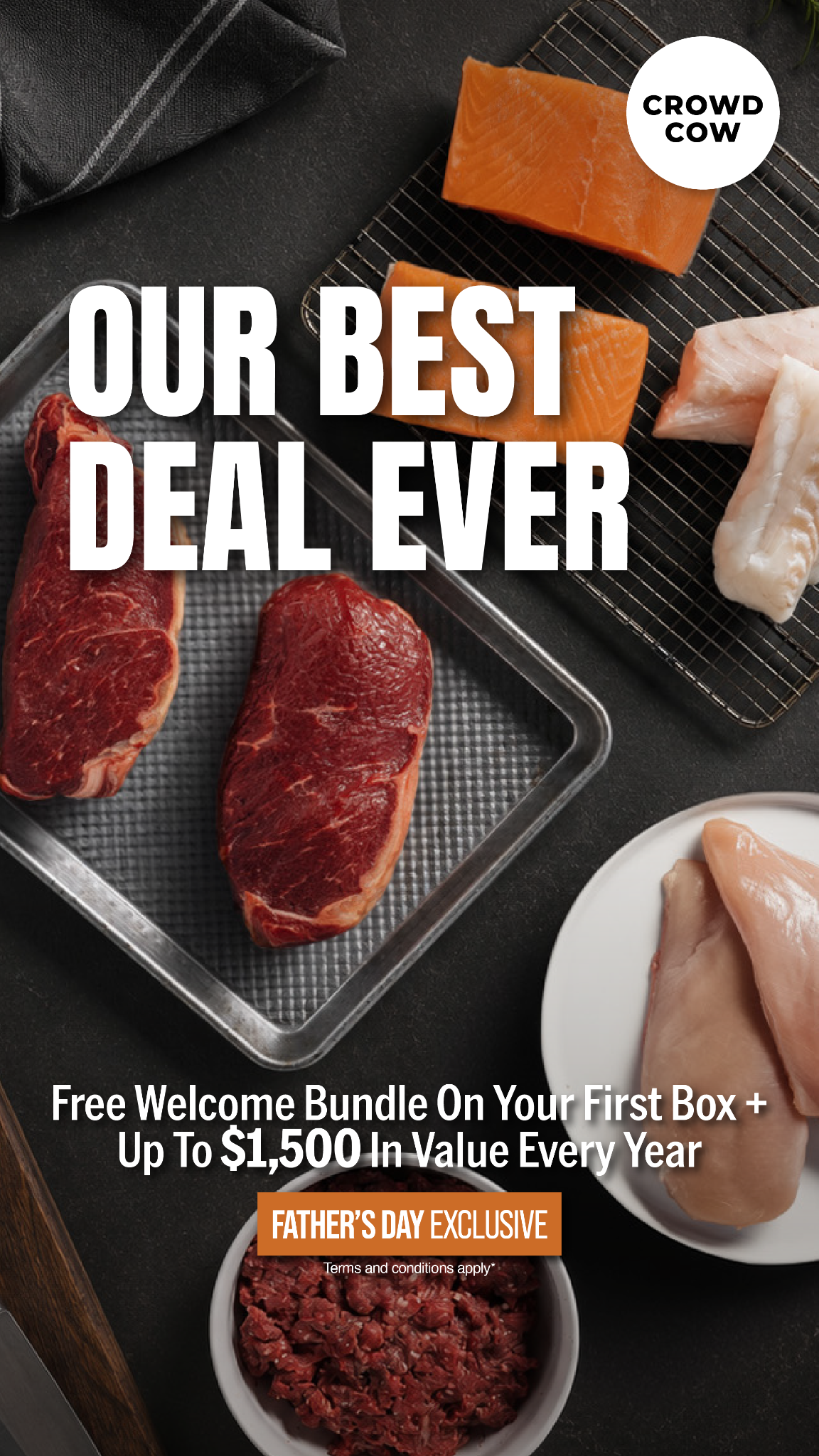 Crowd Cow Facebook ad