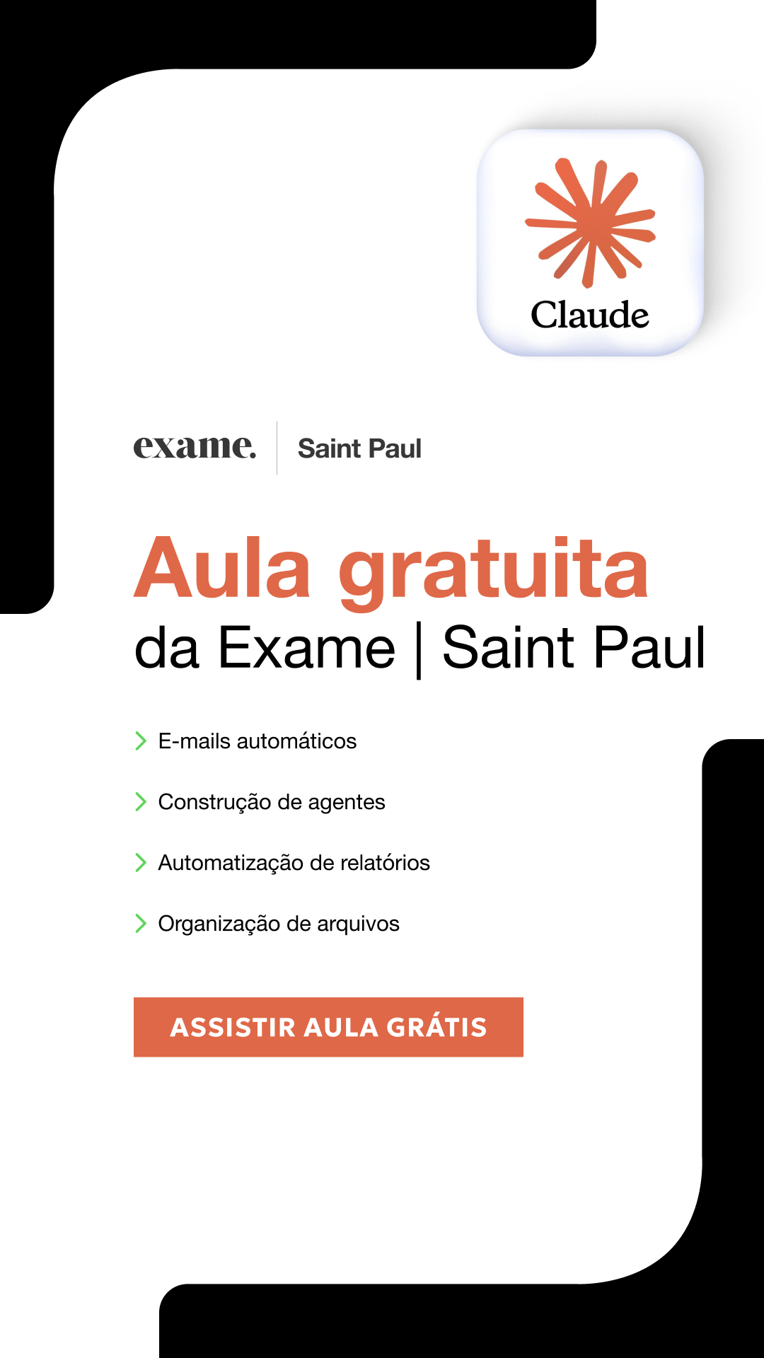 exame Facebook ad from Apr 9, 2026
