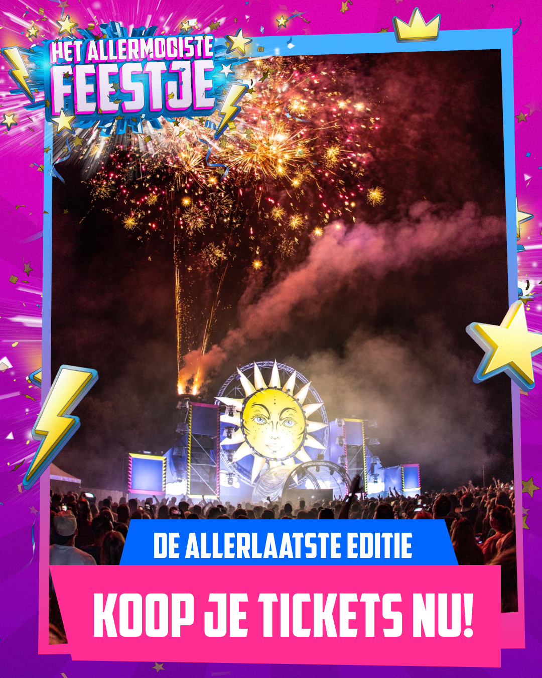 Het Allermooiste Feestje Facebook ad from May 19, 2026