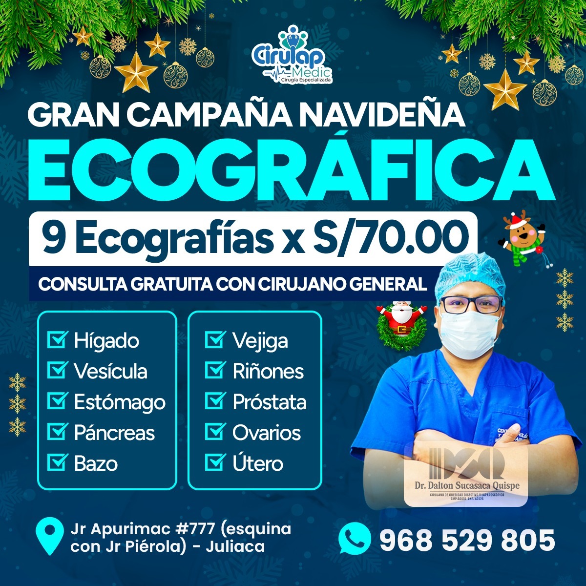Cirulap Medic - Center Facebook ad: ¡Agenda tu CITA GRATIS ahora mismo!
