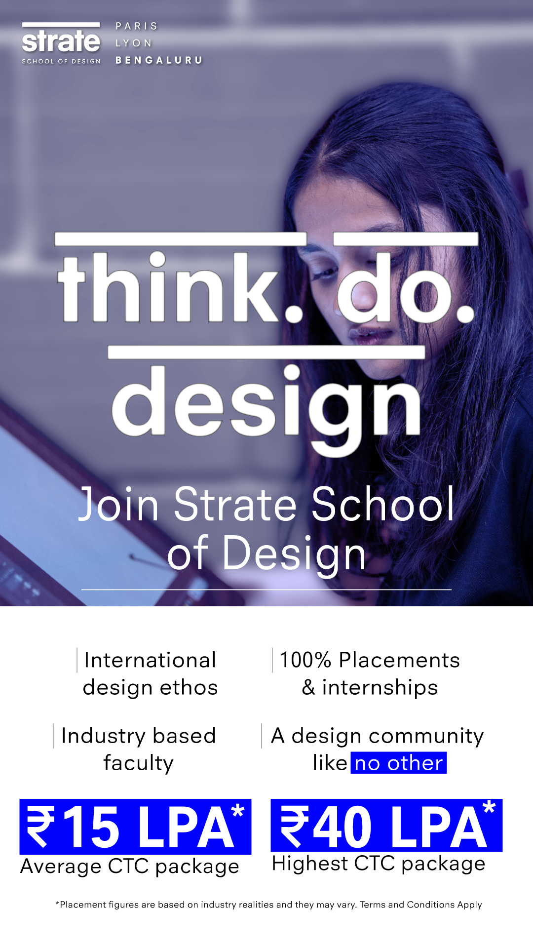 Strate School of Design Facebook ad