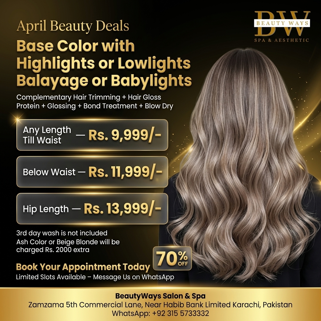 Beautyways Salon and Spa Facebook ad
