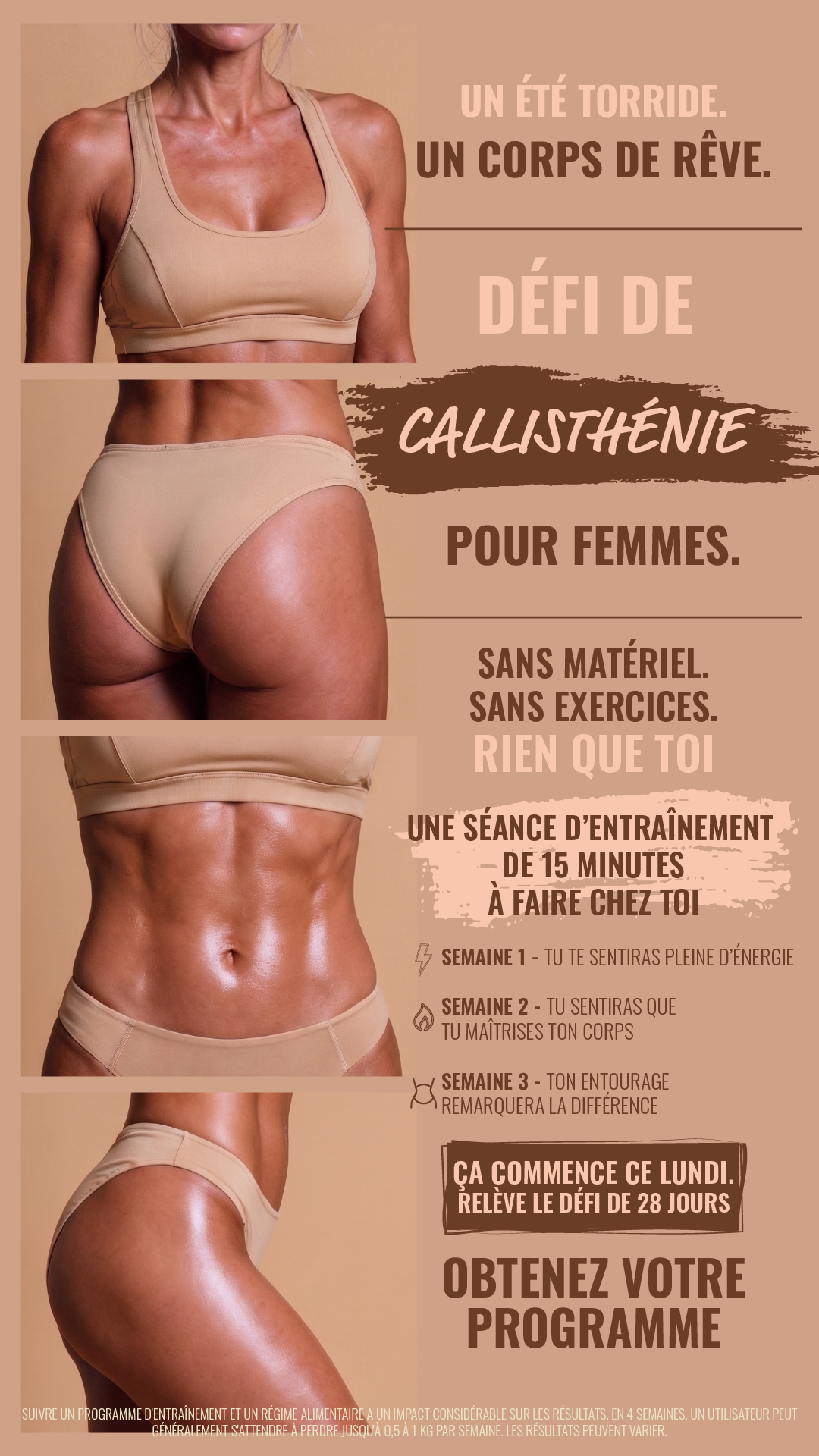 28 Day Challenge Facebook ad
