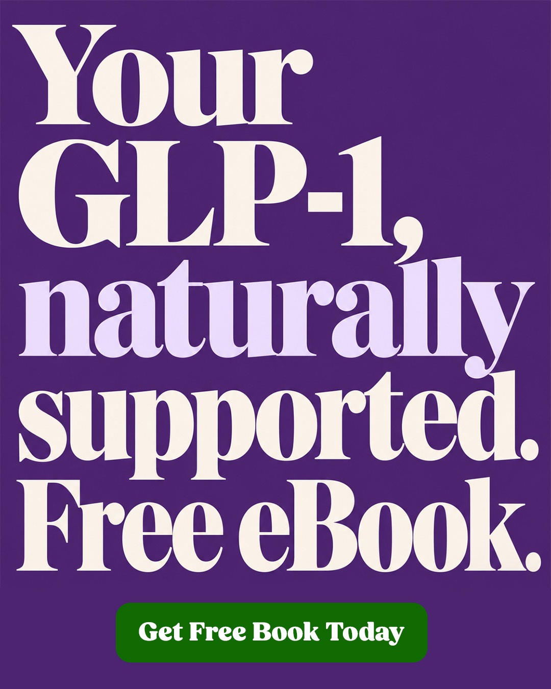 ColonBroom Facebook ad: Get Free GLP-1 Food Guide Now
