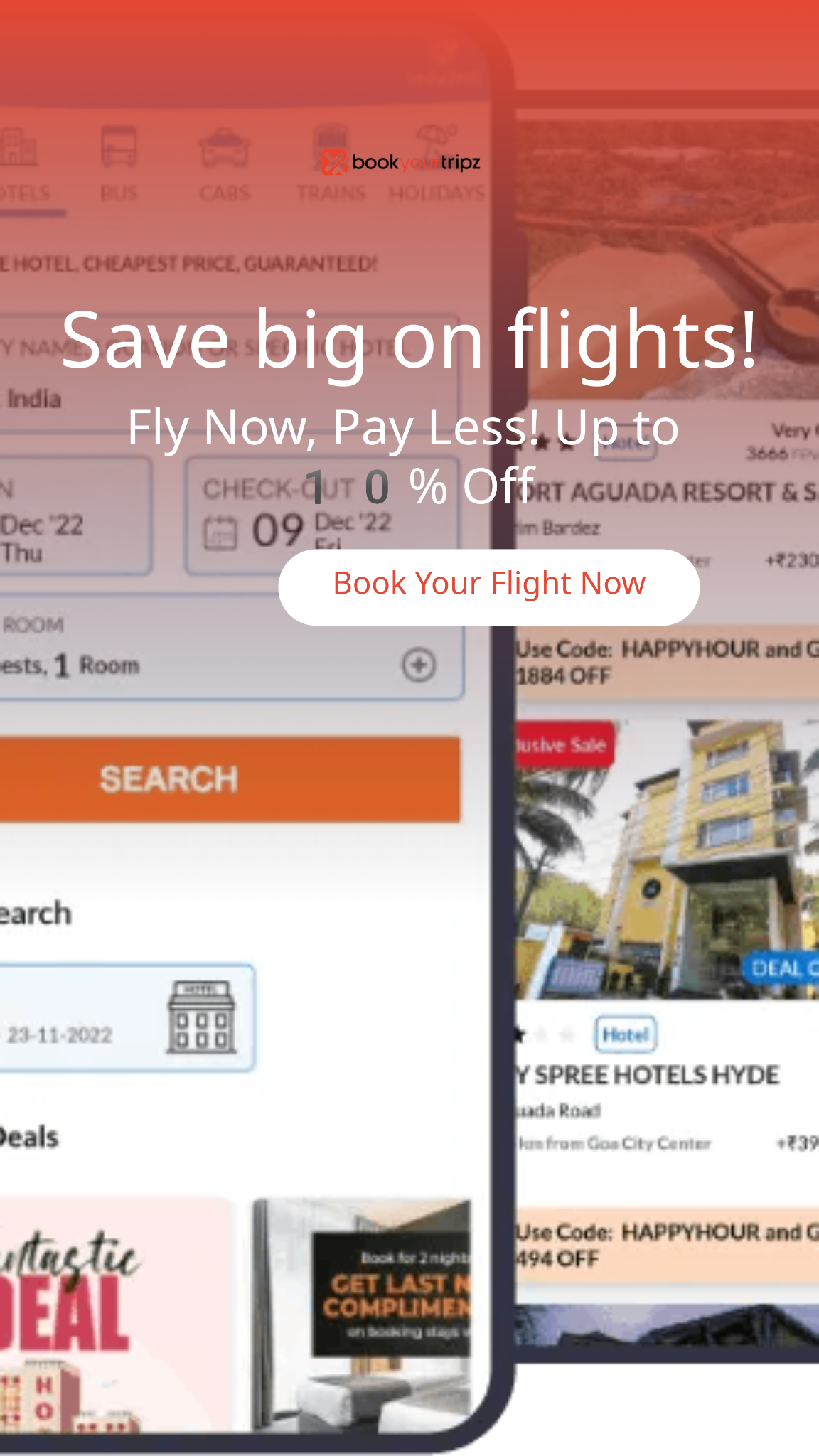Bookyourtripz Facebook ad
