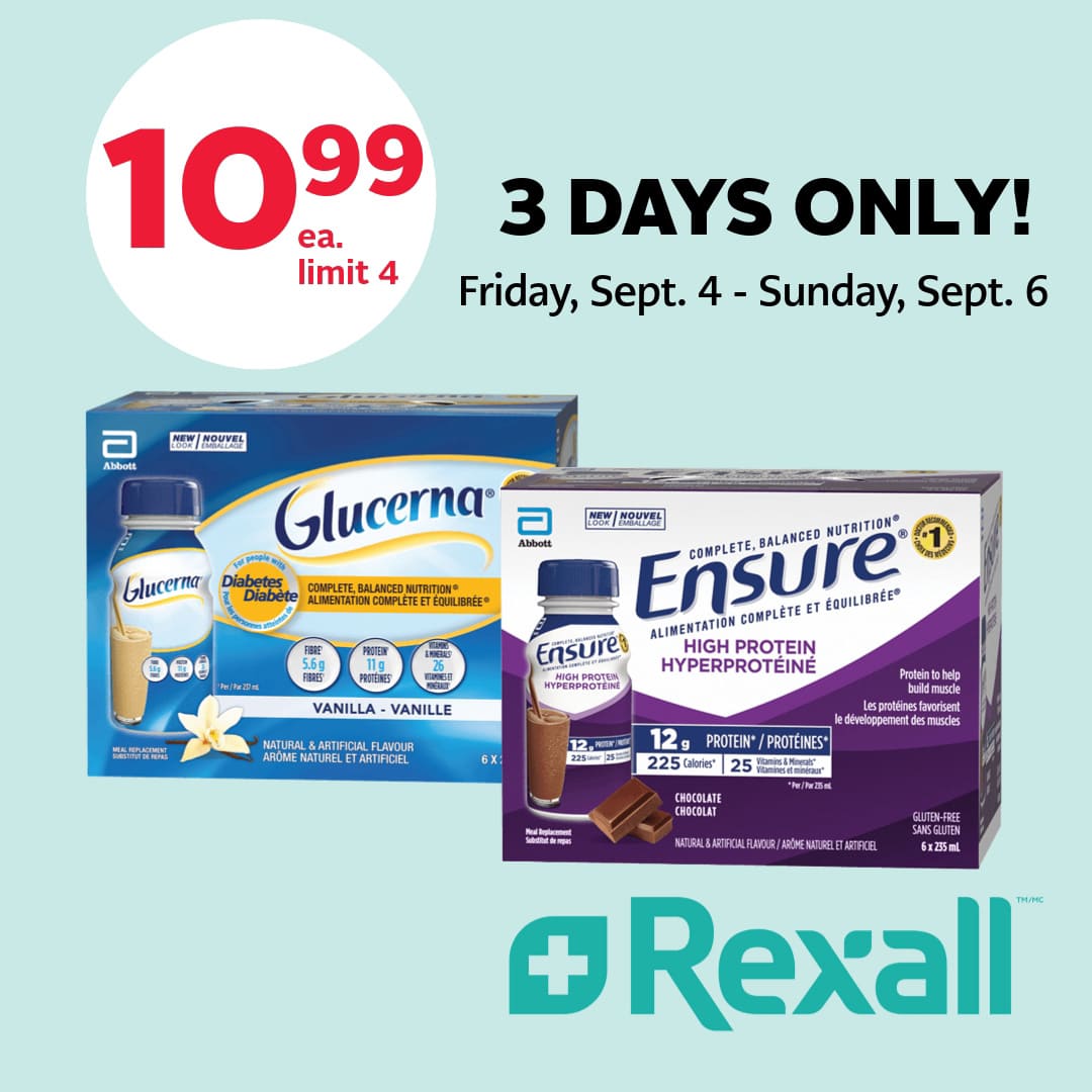 Rexall Drugstore Facebook ad