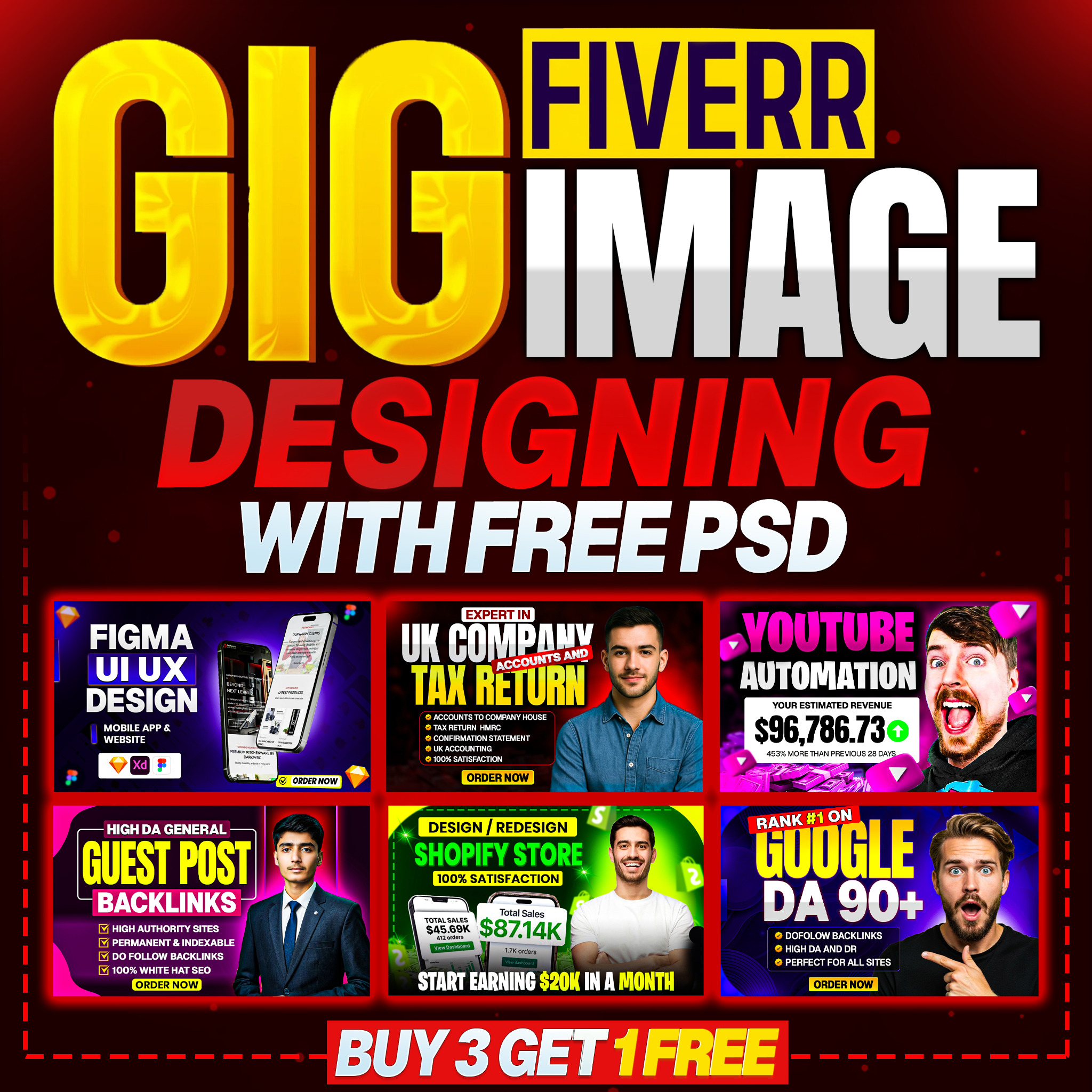 SaadGraphics Facebook ad