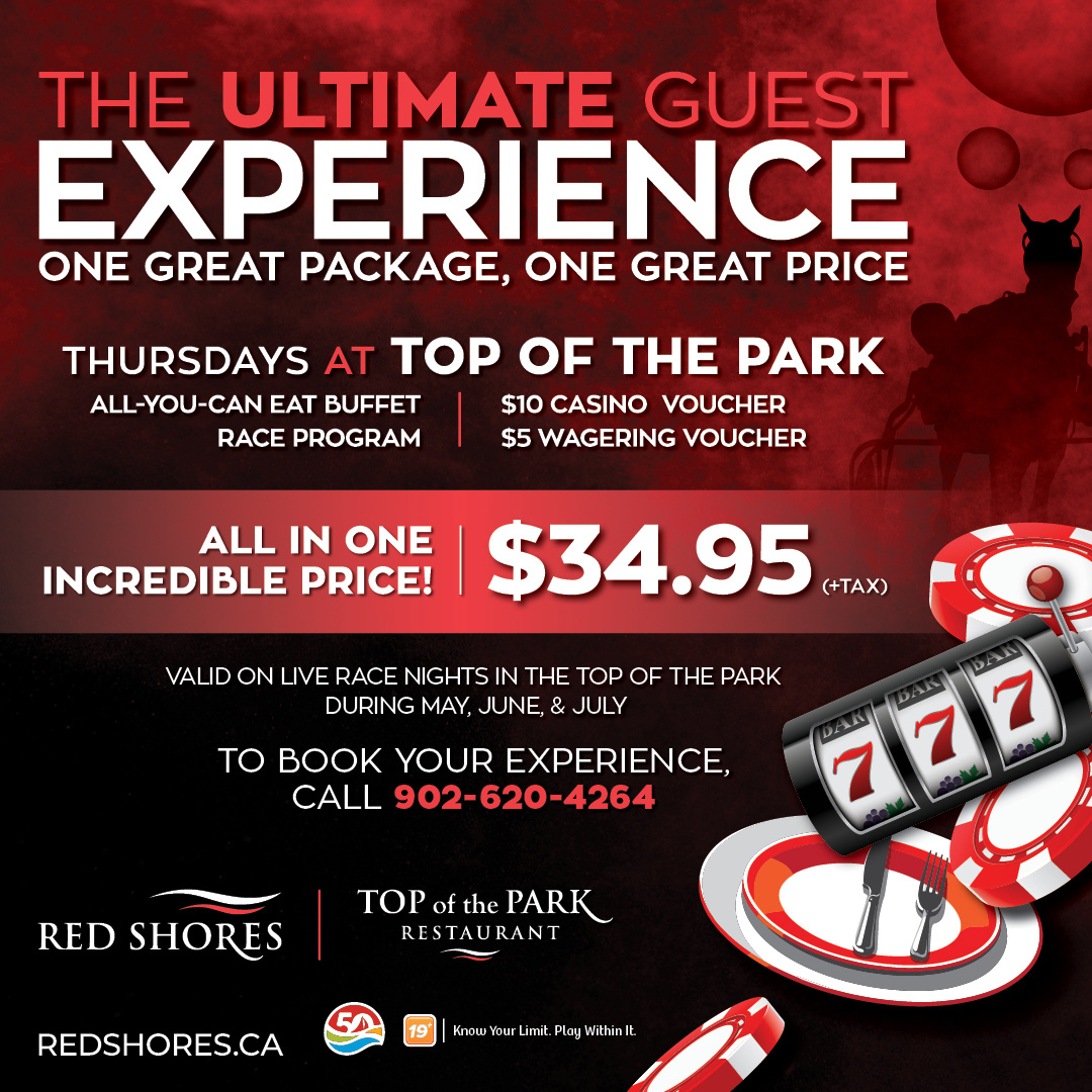 Red Shores Facebook ad: Red Shores | Harness Racing, Dining & Casino |…