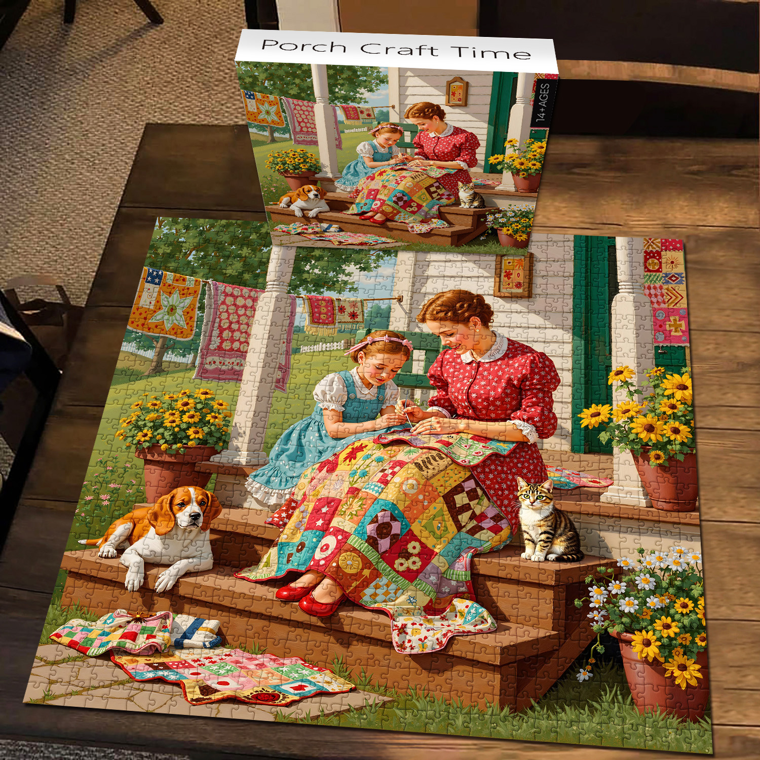 Fun-Puzzle Facebook ad