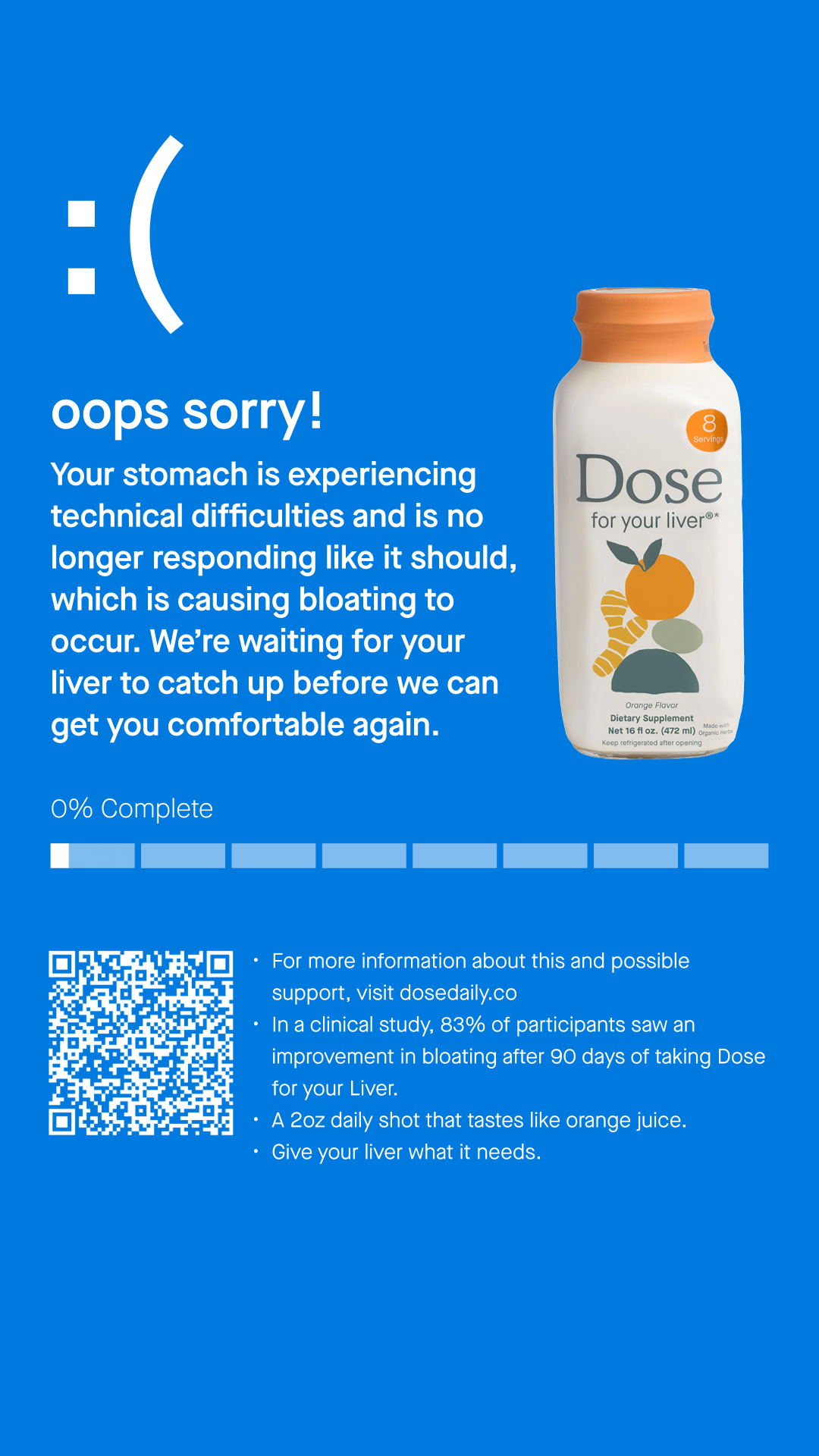 Dose Facebook ad