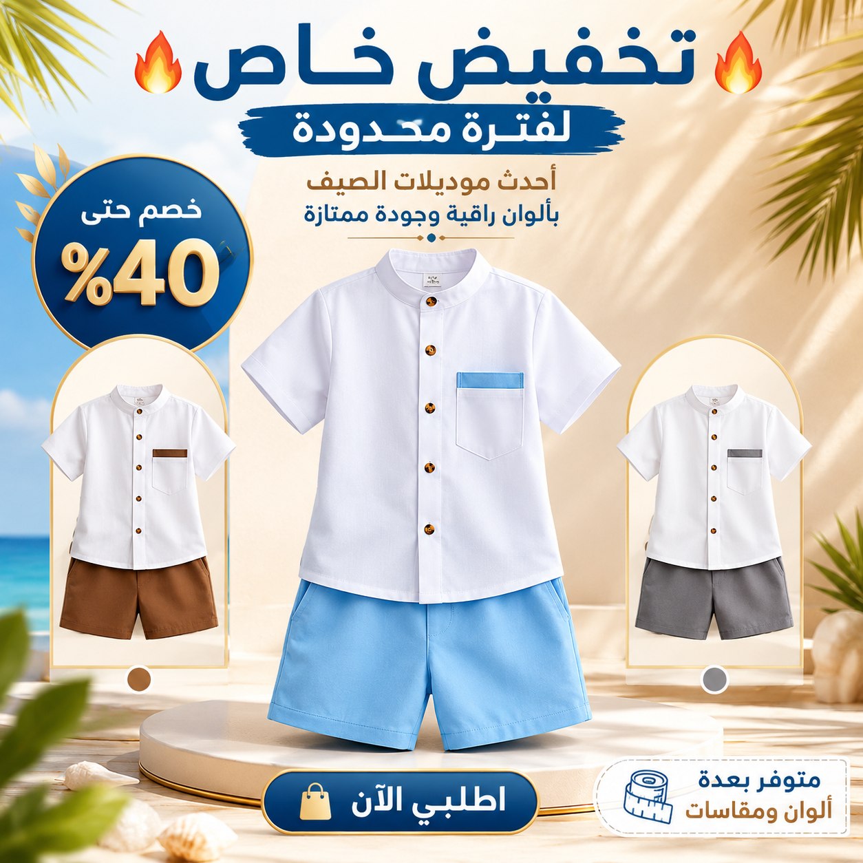 Globo Facebook ad: اونسومبل شورت عصري