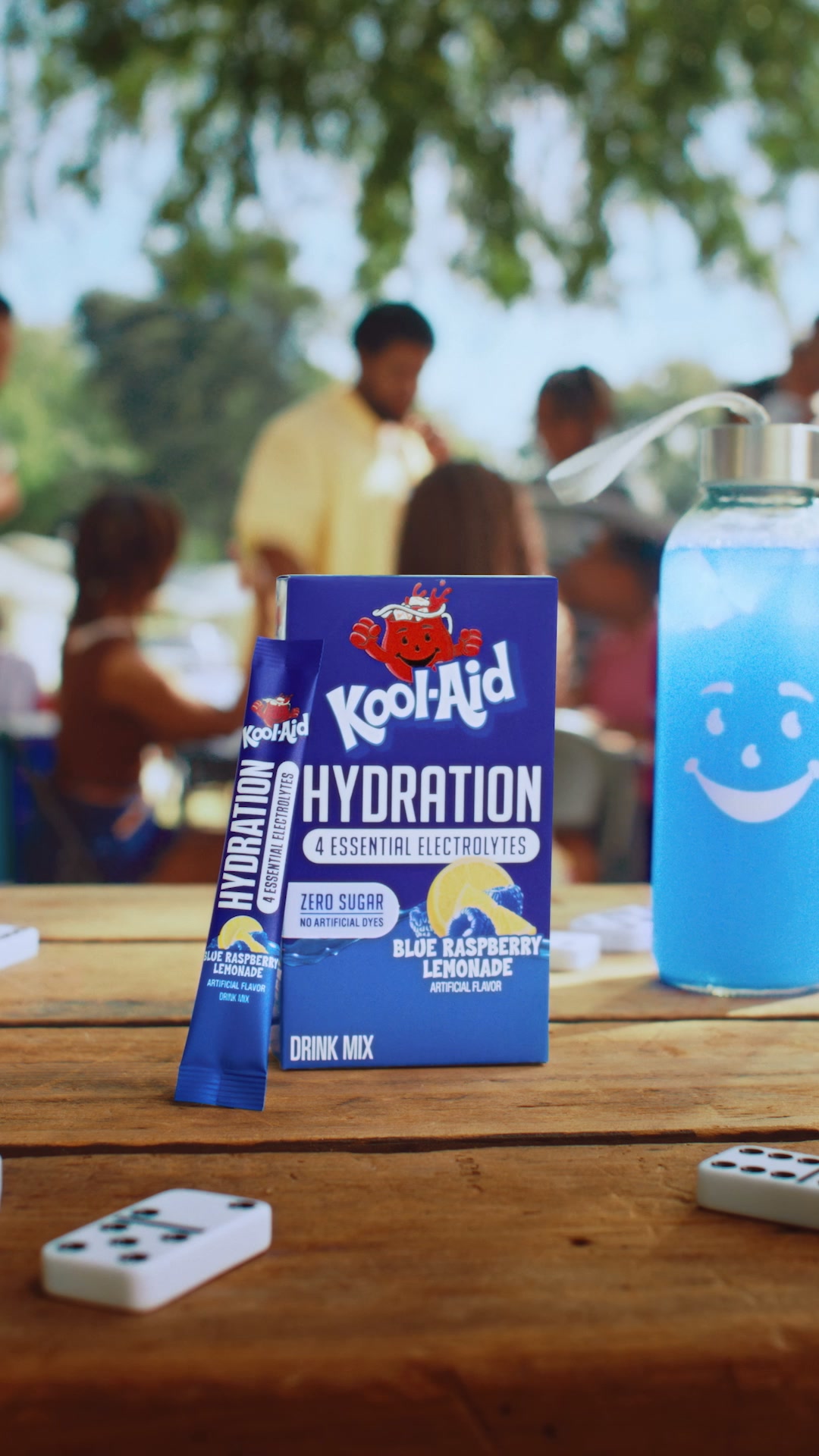 Kool - Aid Facebook ad: 4 Essential Electrolytes