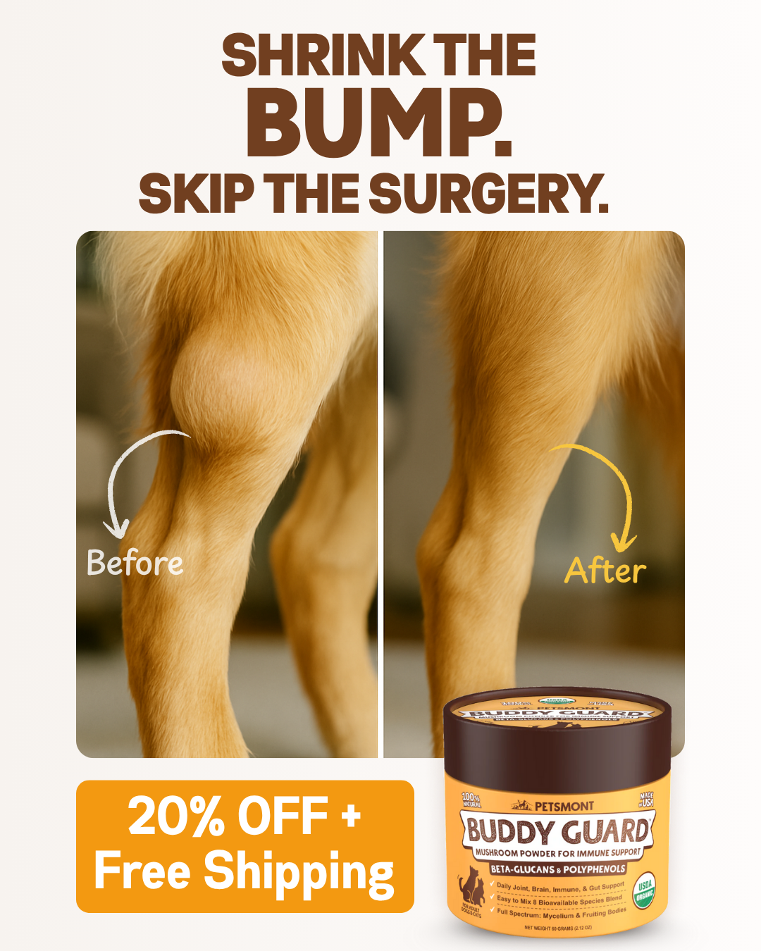 Petsmont Facebook ad