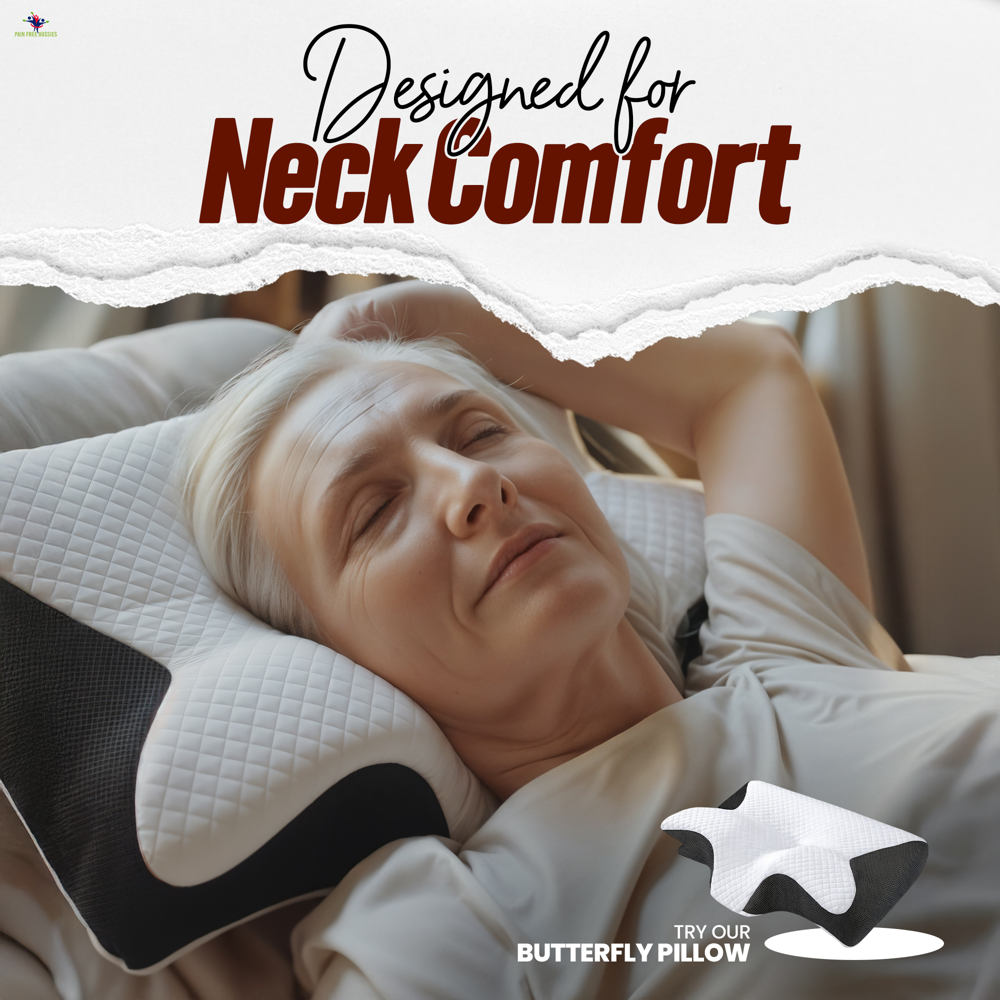 Pain Free Aussies Facebook ad