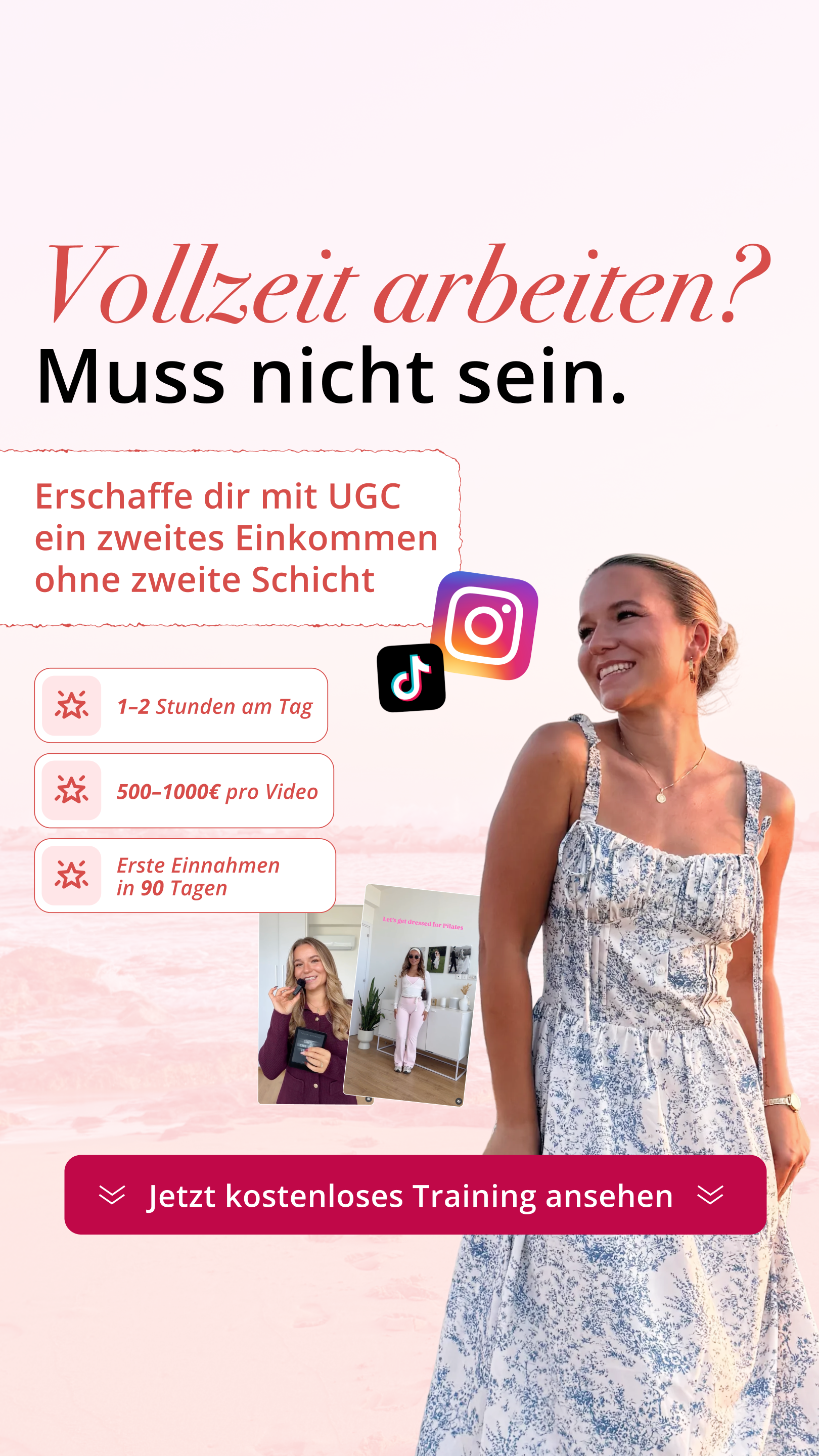 Alinas Creator Club Facebook ad