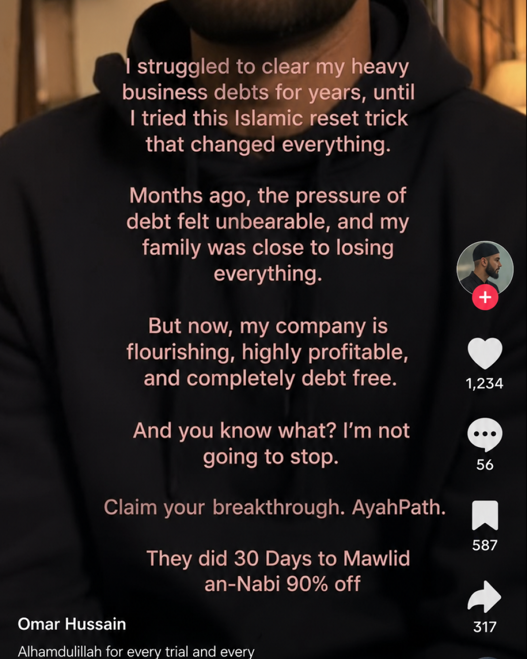 Imam Advice Daily Facebook ad