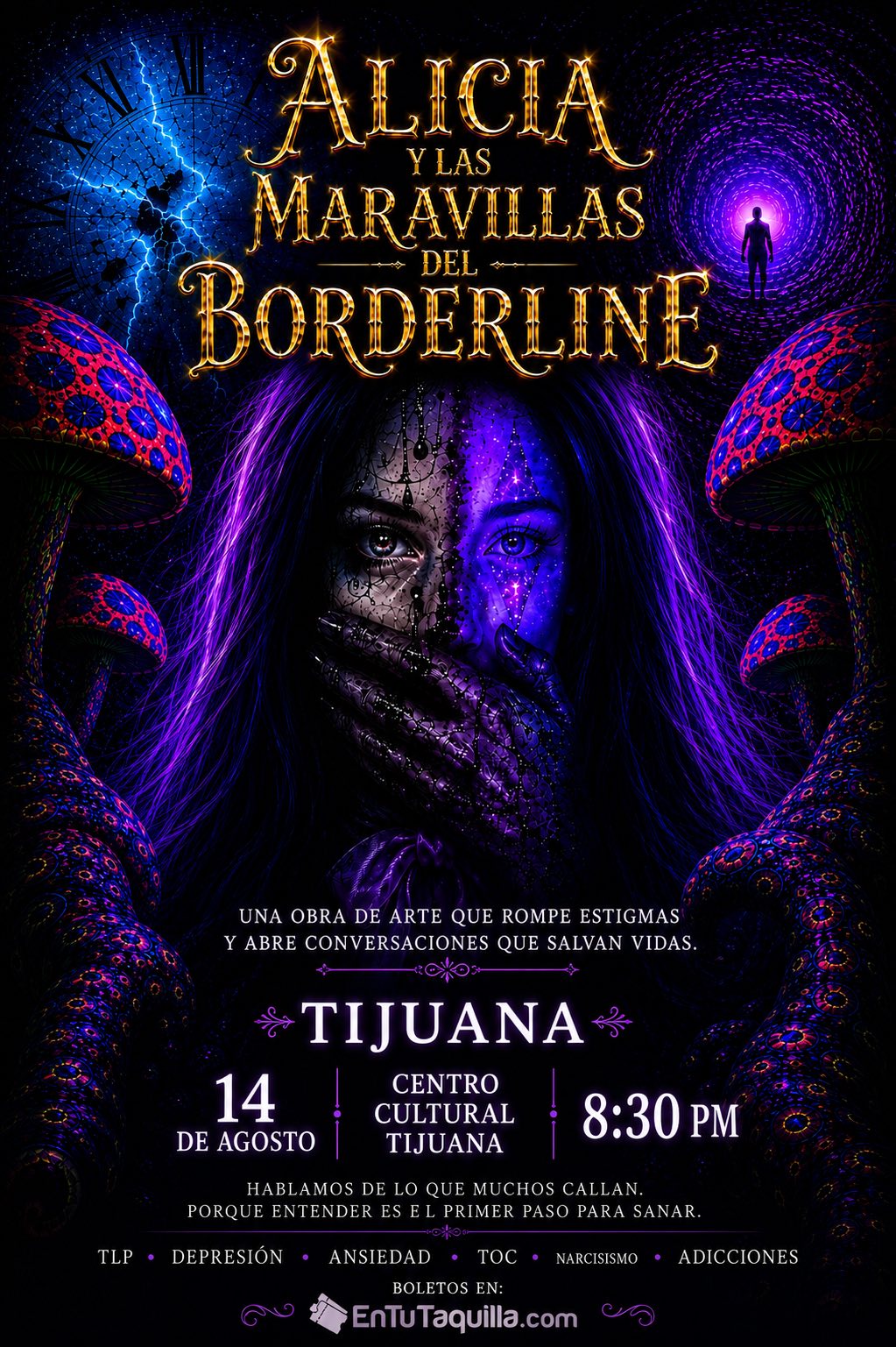 Alicia Y Las Maravillas Del Borderline Facebook ad
