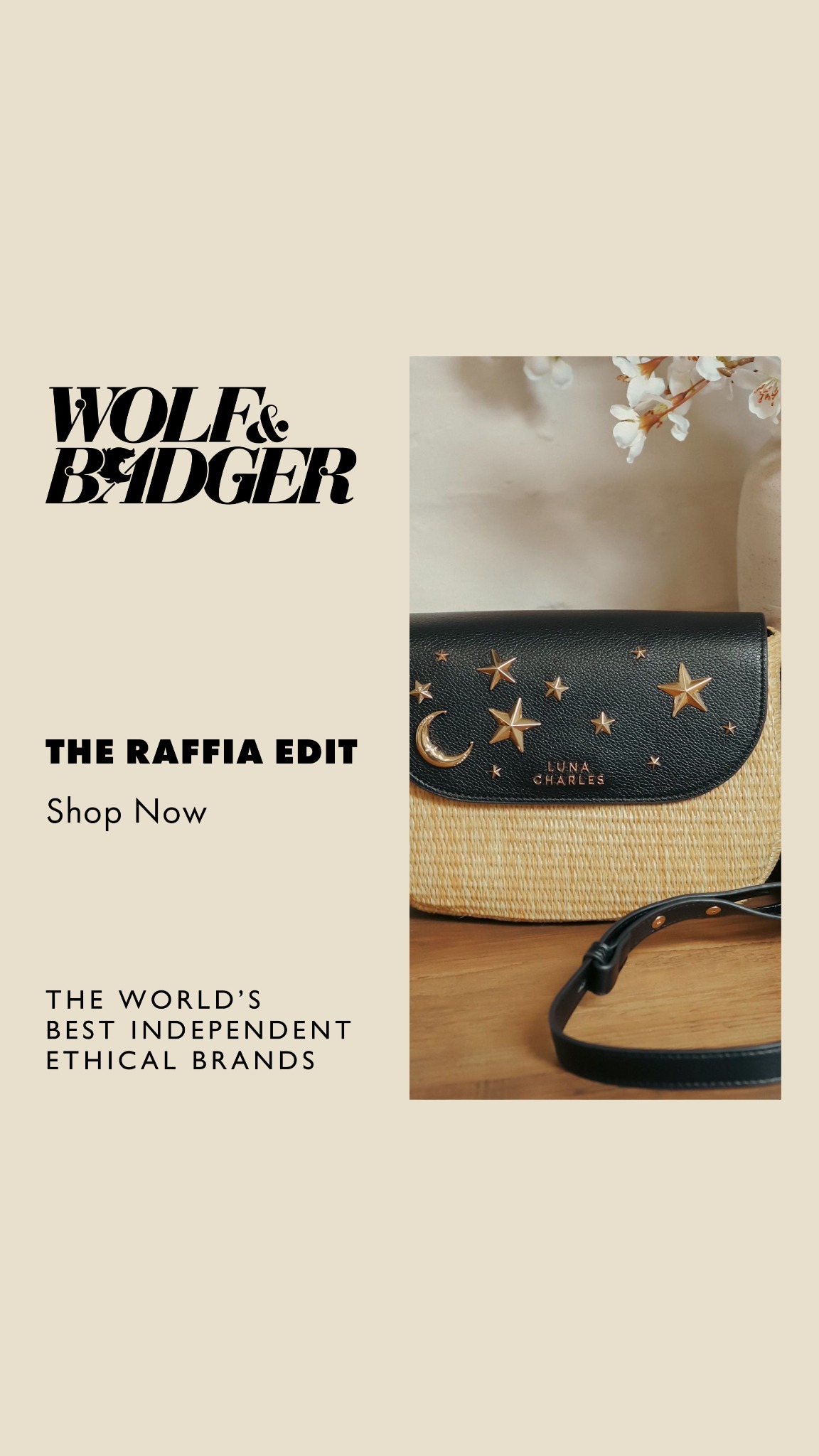 Wolf & Badger Facebook ad