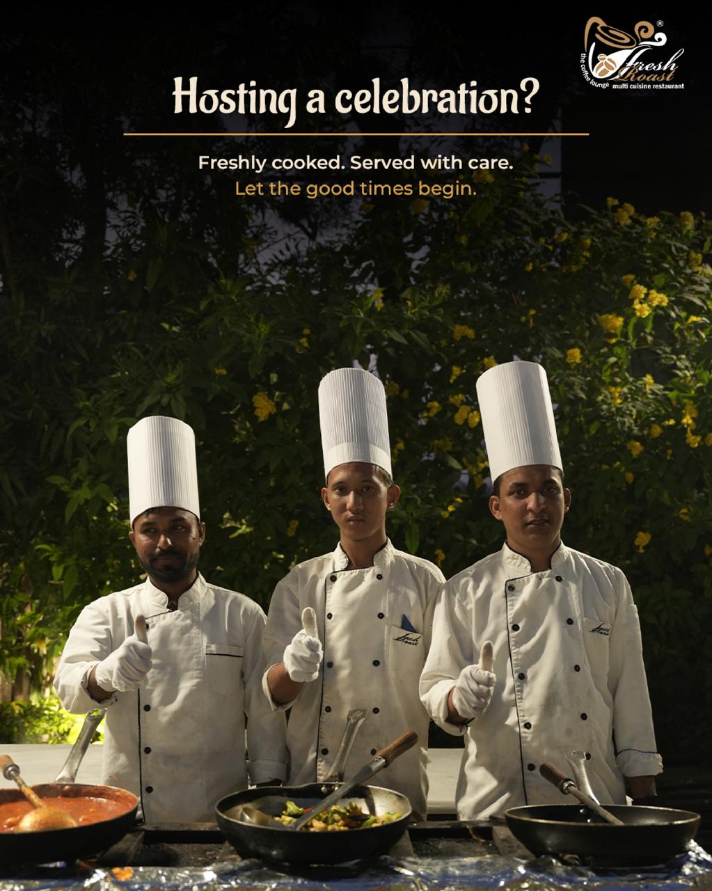 Fresh Roast Facebook ad: The one thing every guest will talk about…