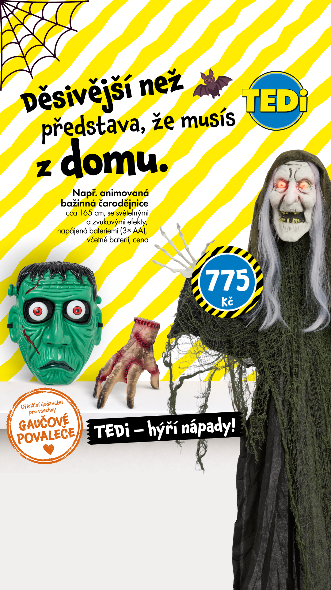 TEDi Česko Facebook ad: Horké novinky: TEDi