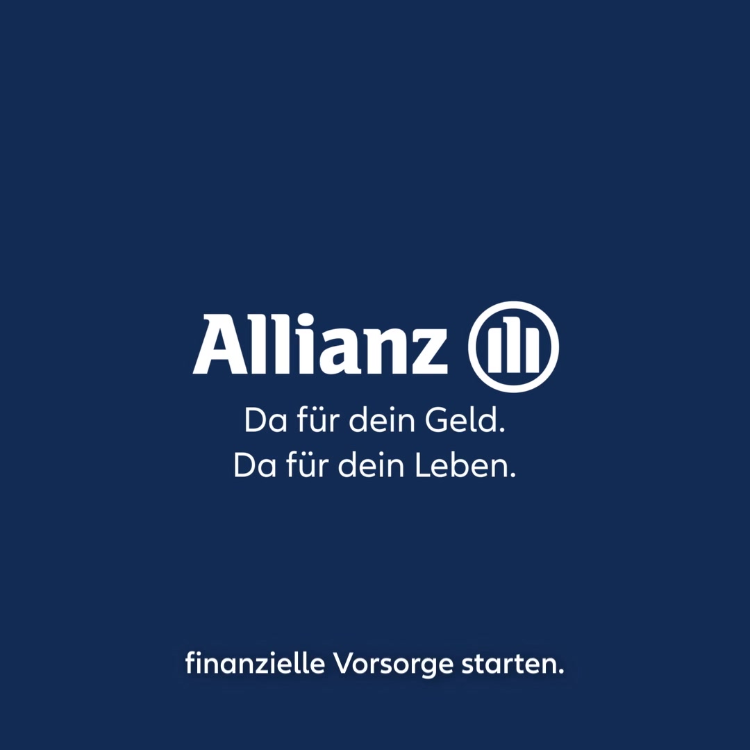 Allianz Deutschland Facebook ad: Da für dein Geld. Da für dein Leben.