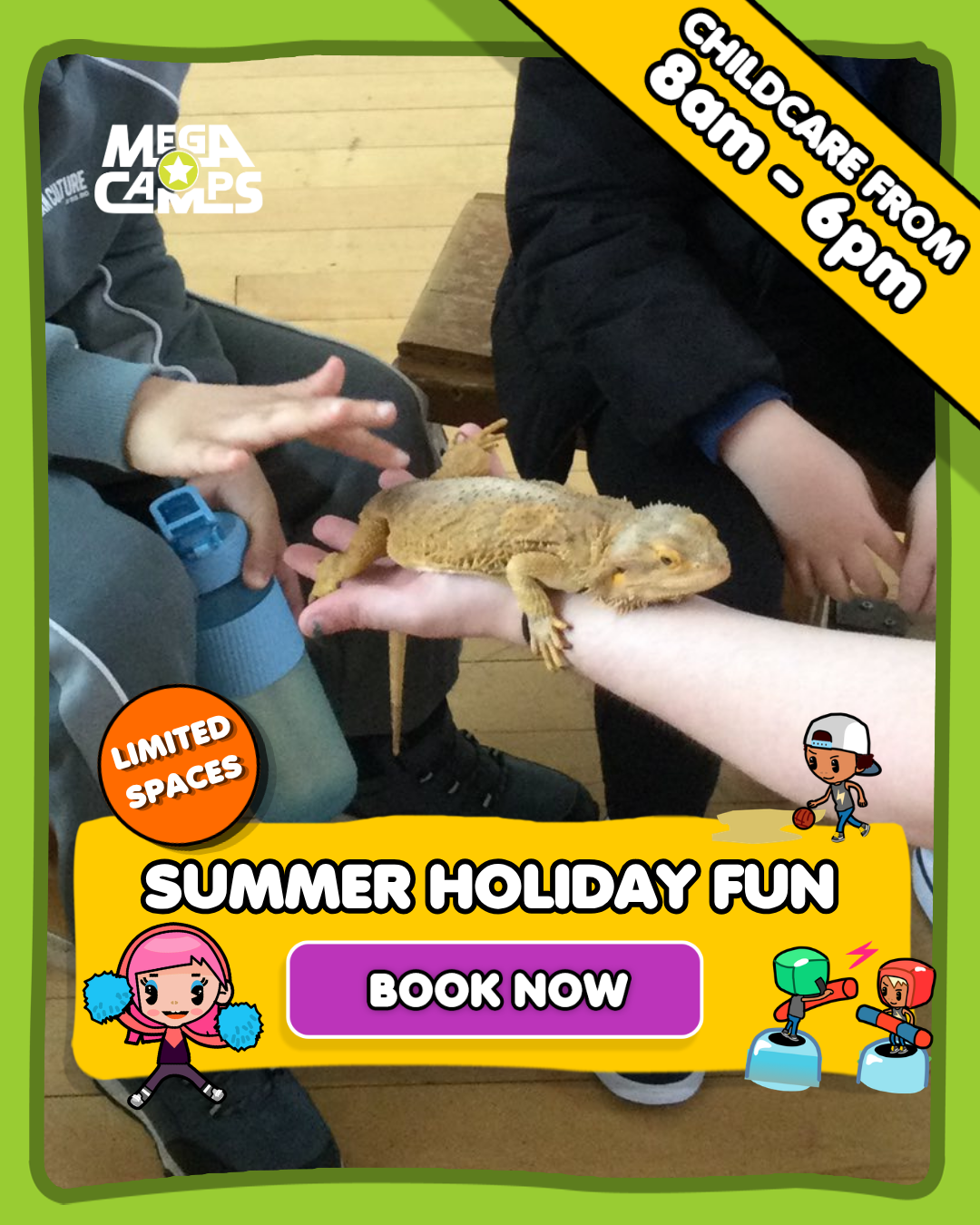 MEGA CAMPS Facebook ad