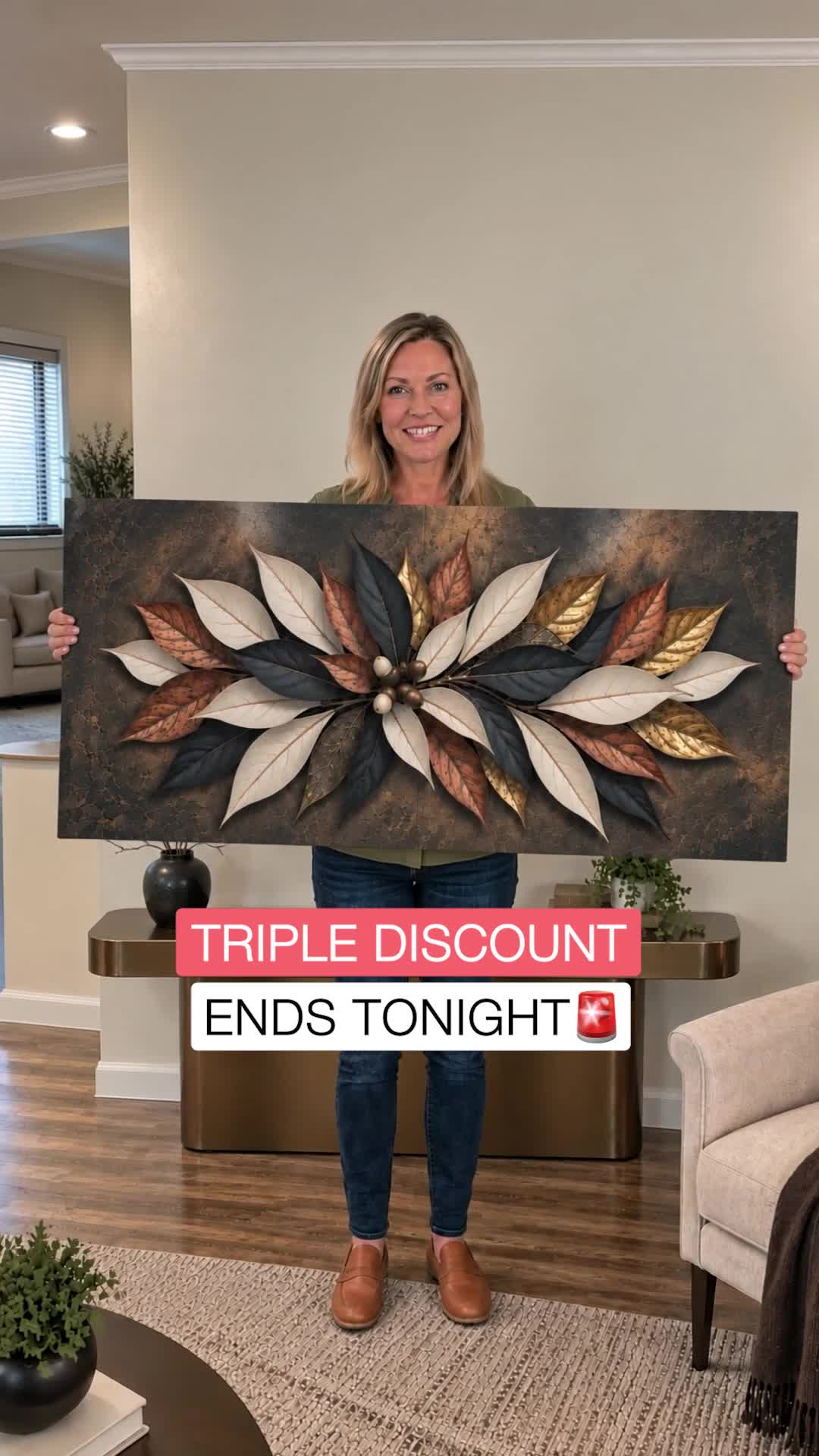 Tailored Canvases - Personalized Art Facebook ad: The Canvas That Makes Every Guest Stop and Stare