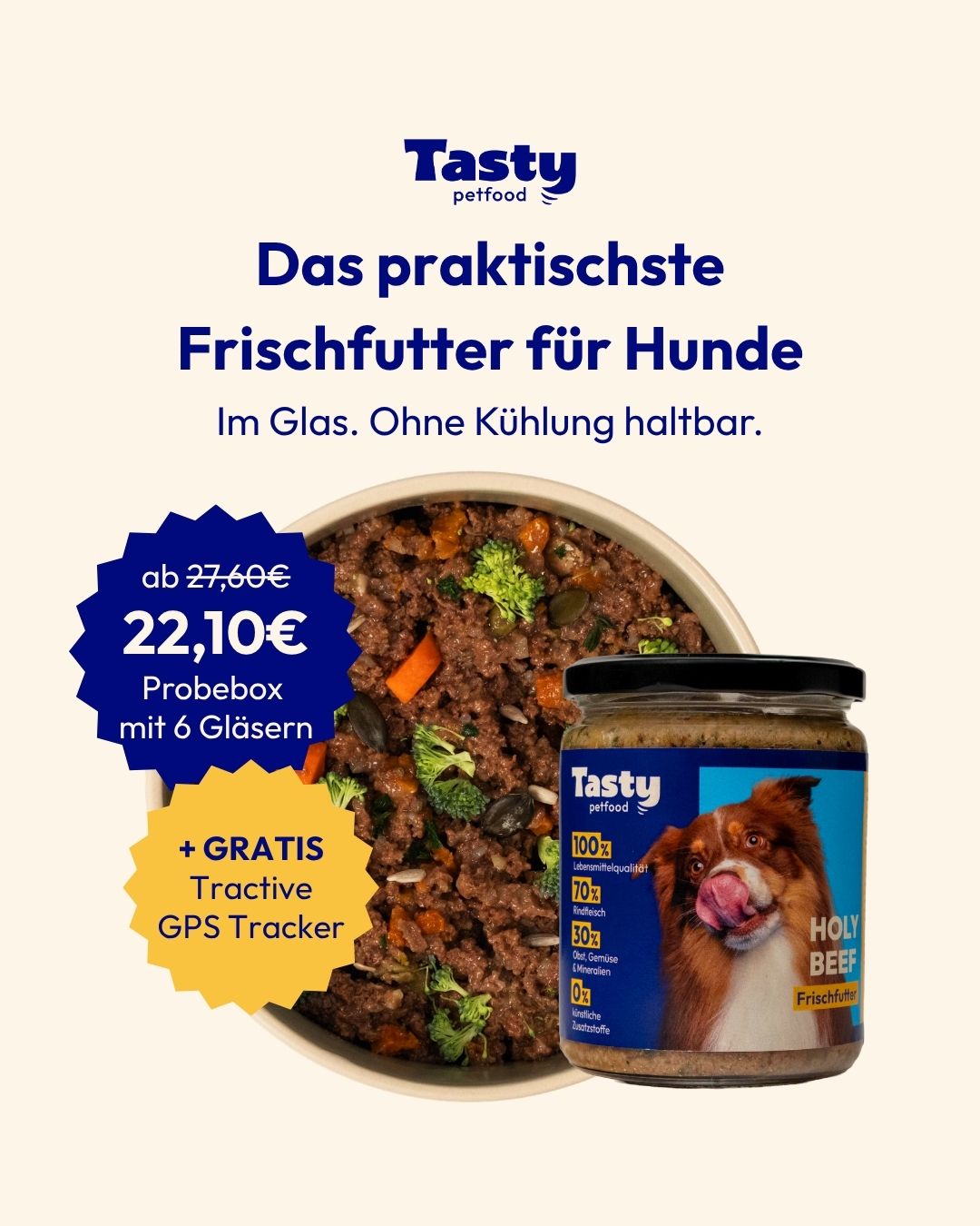 Tasty Petfood Facebook ad