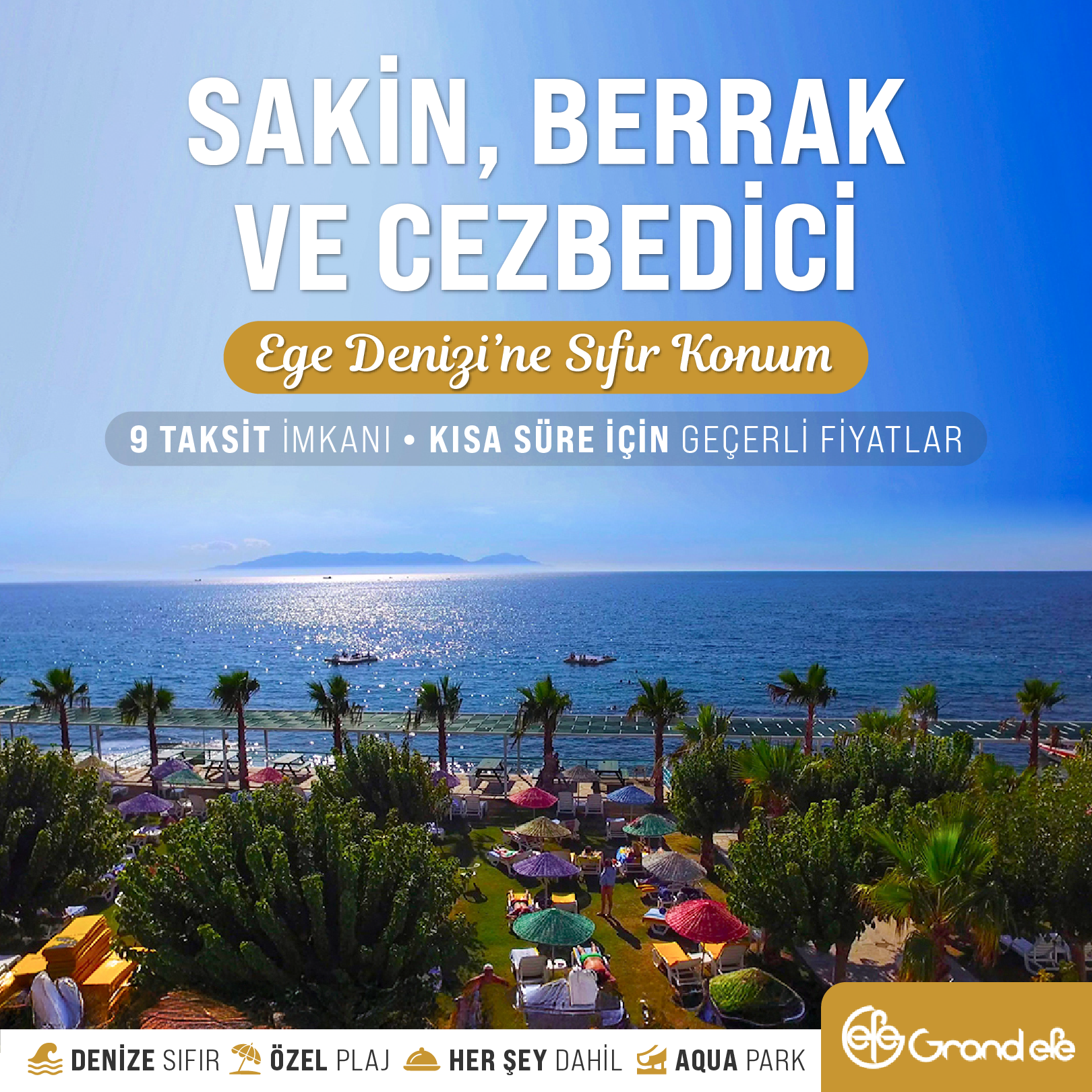 Grand Efe Otel Facebook ad: Grand Efe Hotel İzmir Özdere'de Sakin, Berrak ve…