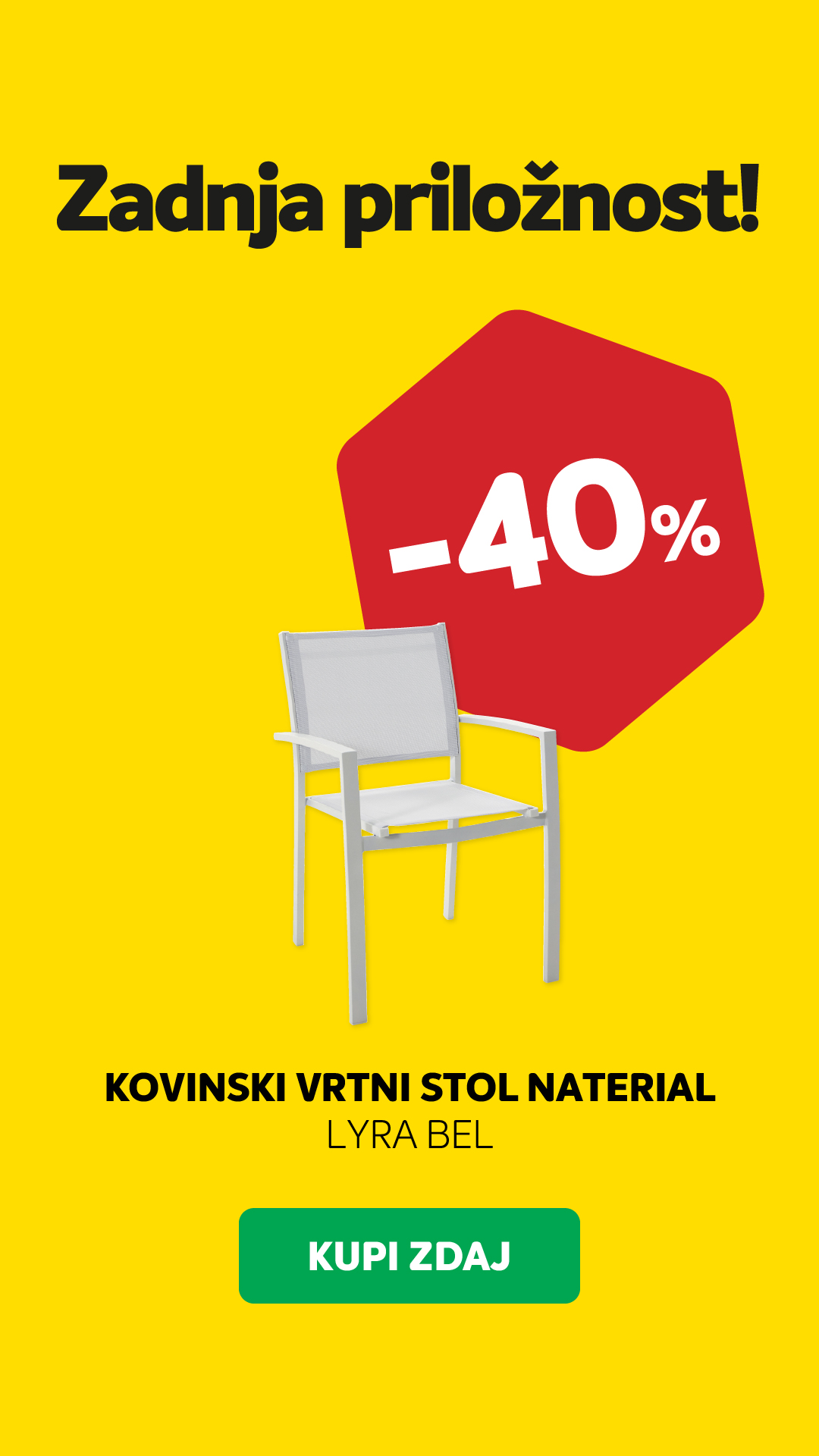 Merkur Facebook ad: Sezonska razprodaja: Zadnji kosi!