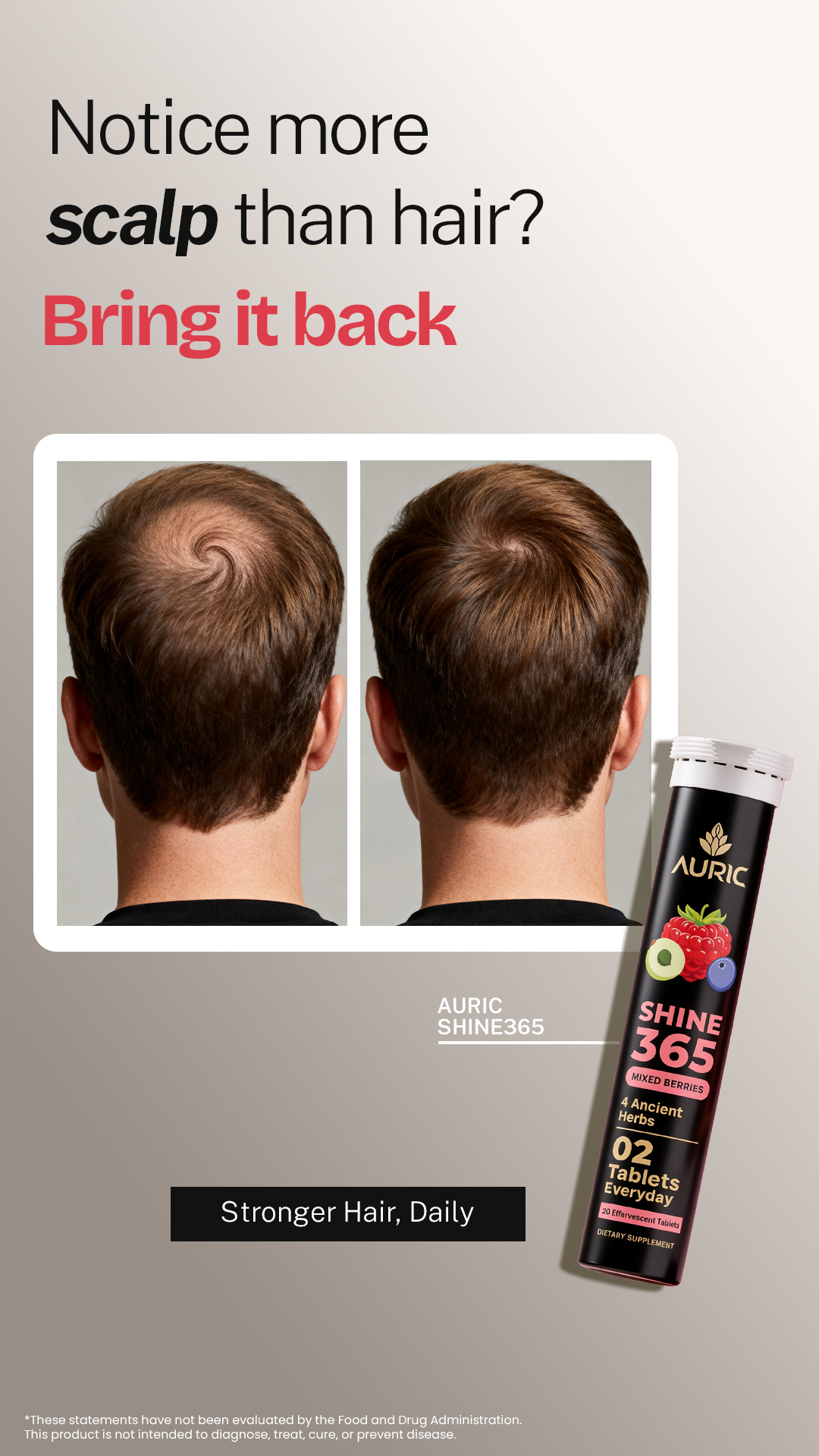 Auric Facebook ad