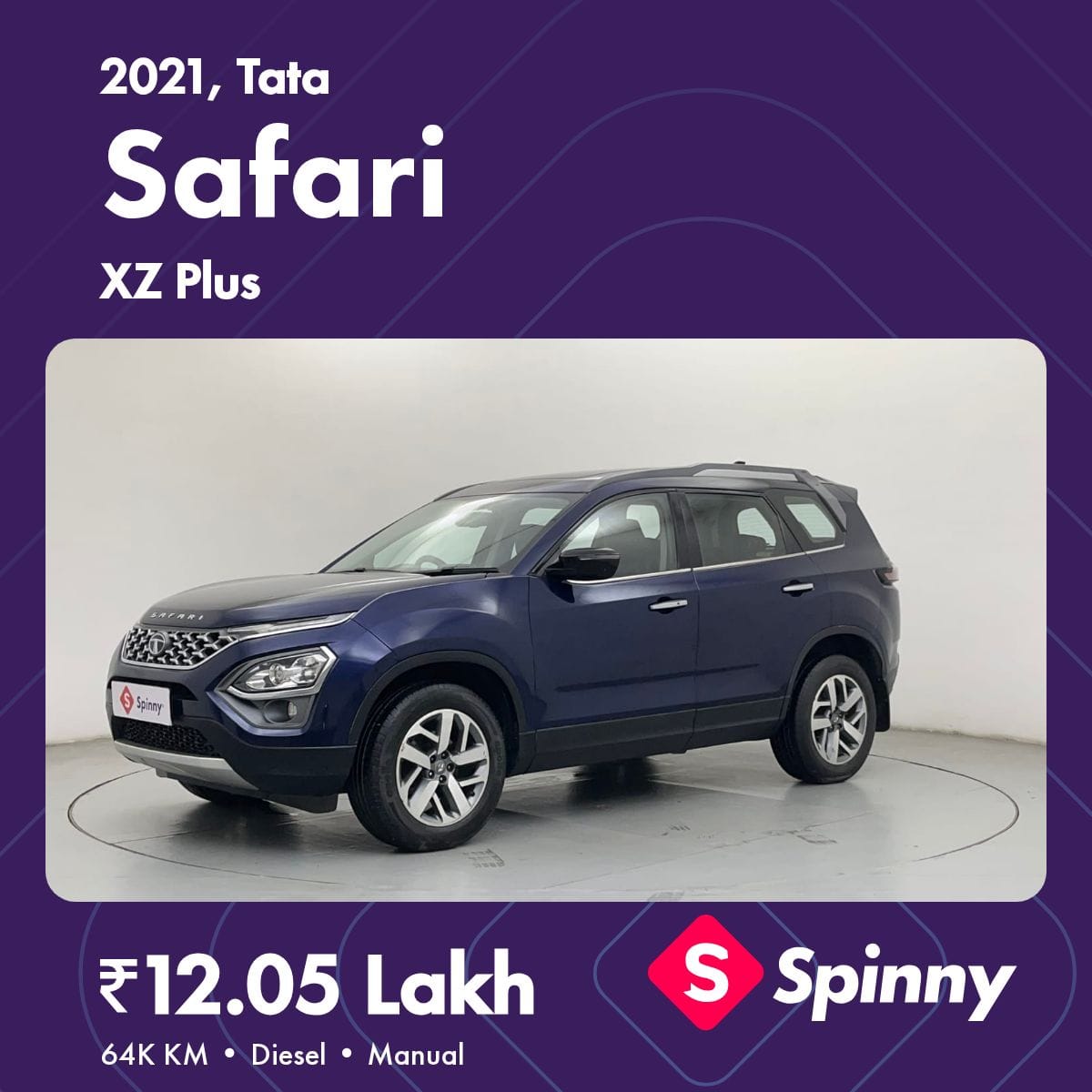 Spinny Facebook ad