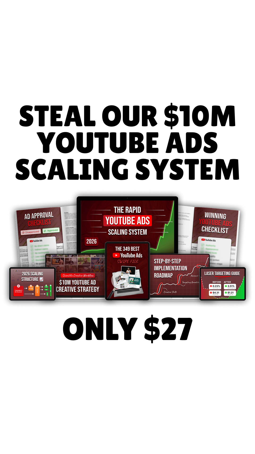 Konrad Schure Facebook ad: YouTube Ads Are Crushing It!