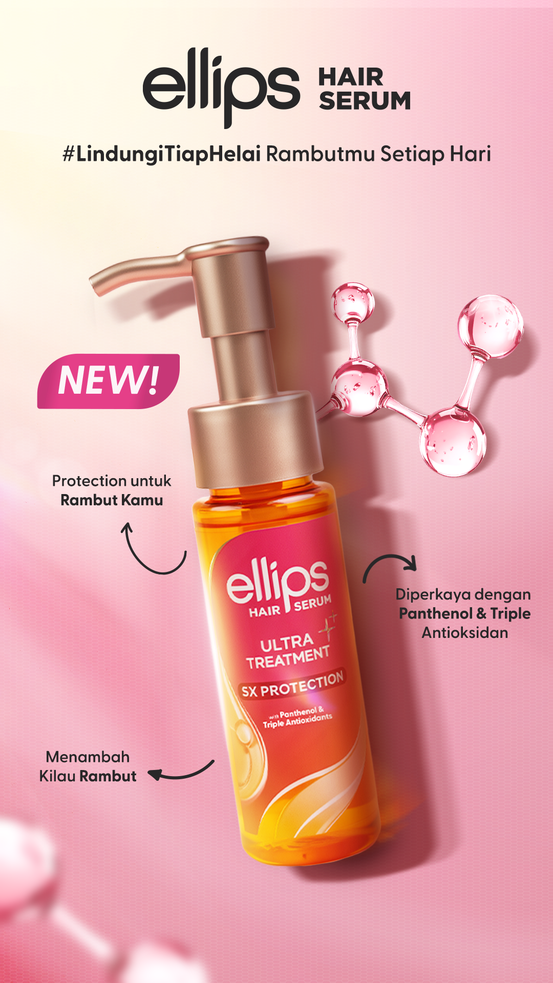 Ellips Haircare Facebook ad