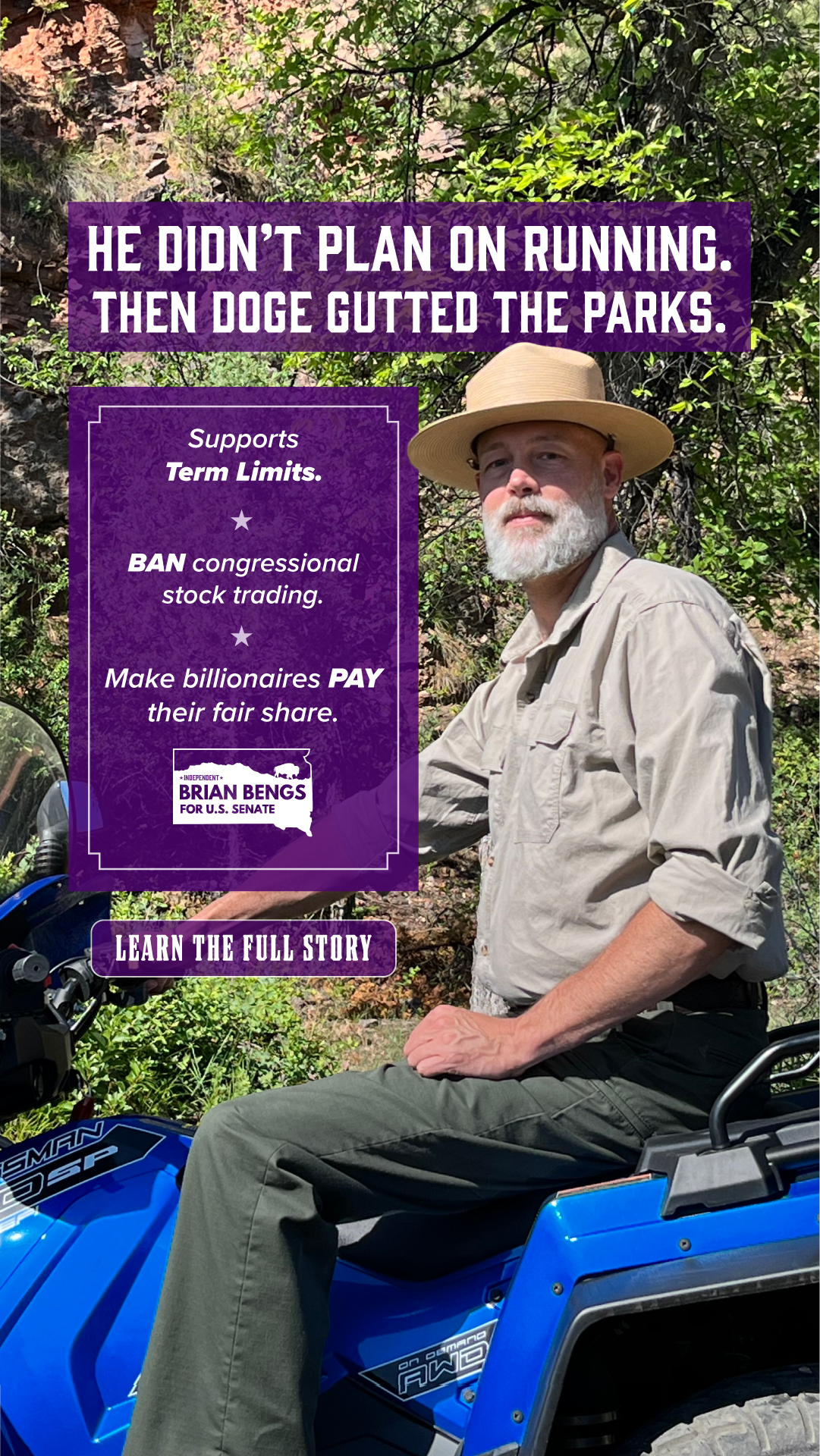 Brian Bengs for South Dakota Facebook ad
