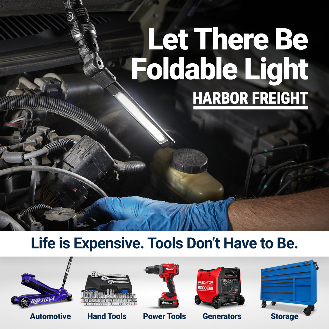 Harbor Freight Facebook ad