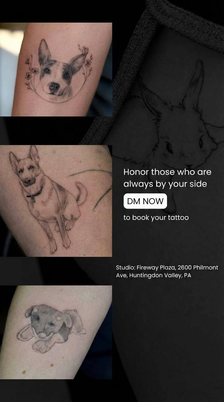 Tattoo and permanent Facebook ad: Prrofessional tattoo artist